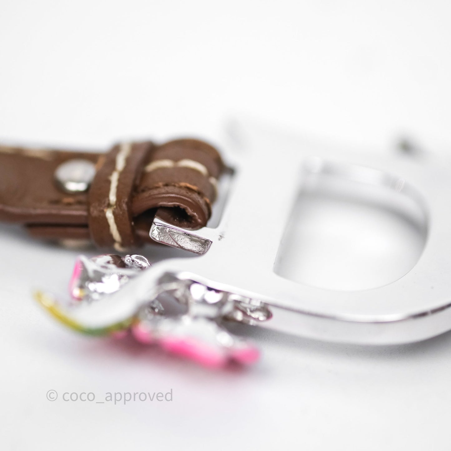 Christian Dior Flower Brown Bracelet