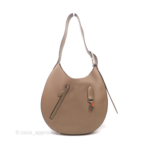 Hermes Arcon Bag Etoupe 18 Togo Palladium Hardware