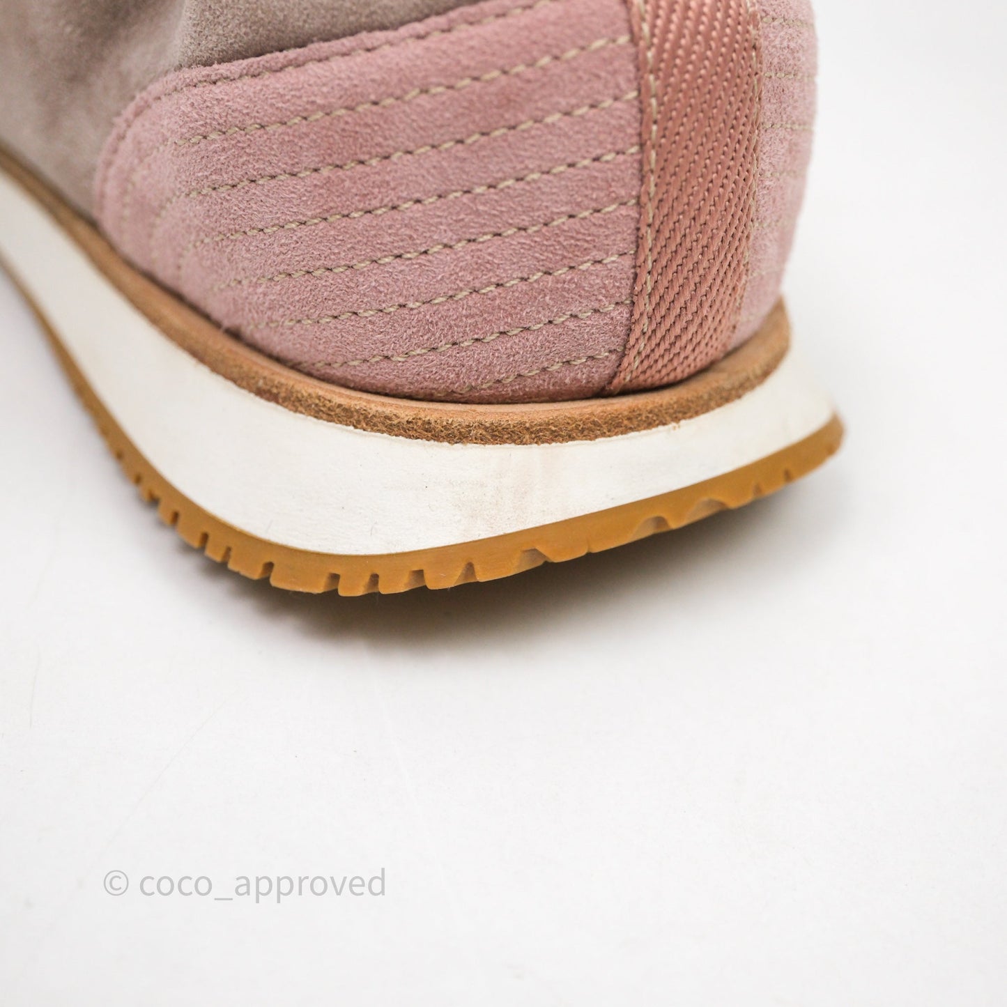 Hermès Jet Sneaker Rose Cancan /Rose Aquarelle Size 38