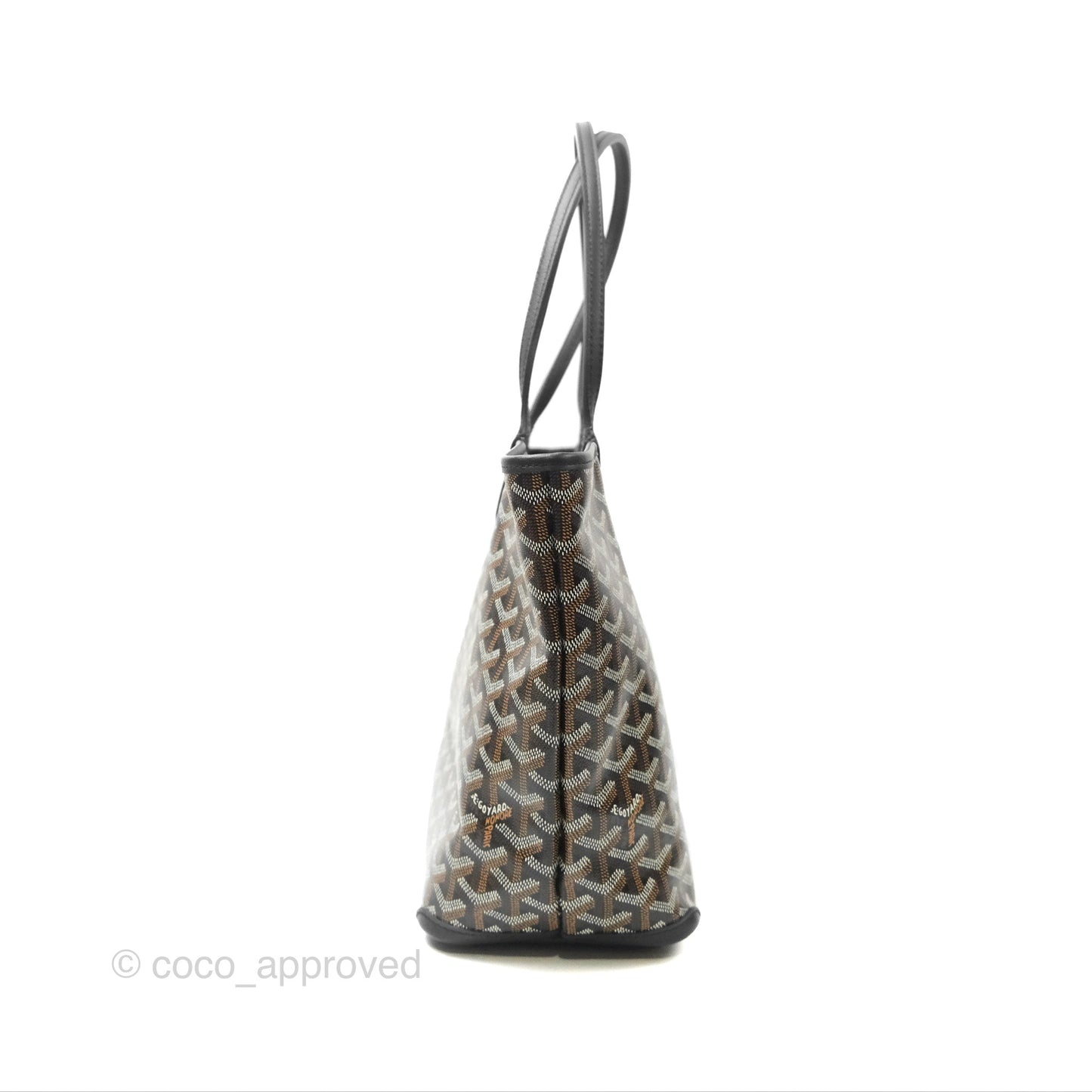 Goyard Artois Goyardine Canvas PM⁣⁣⁣⁣⁣⁣⁣⁣⁣⁣⁣⁣⁣⁣⁣⁣⁣⁣⁣⁣ Black