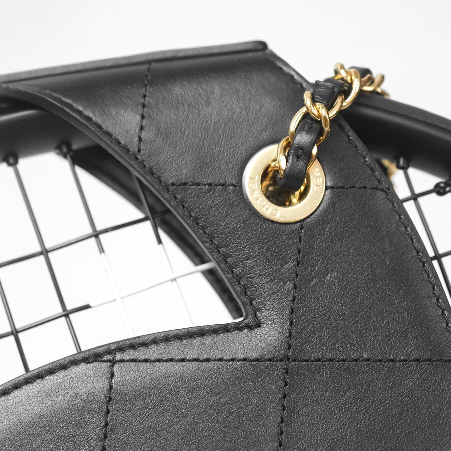 Chanel Tennis Racket with Black CC Case