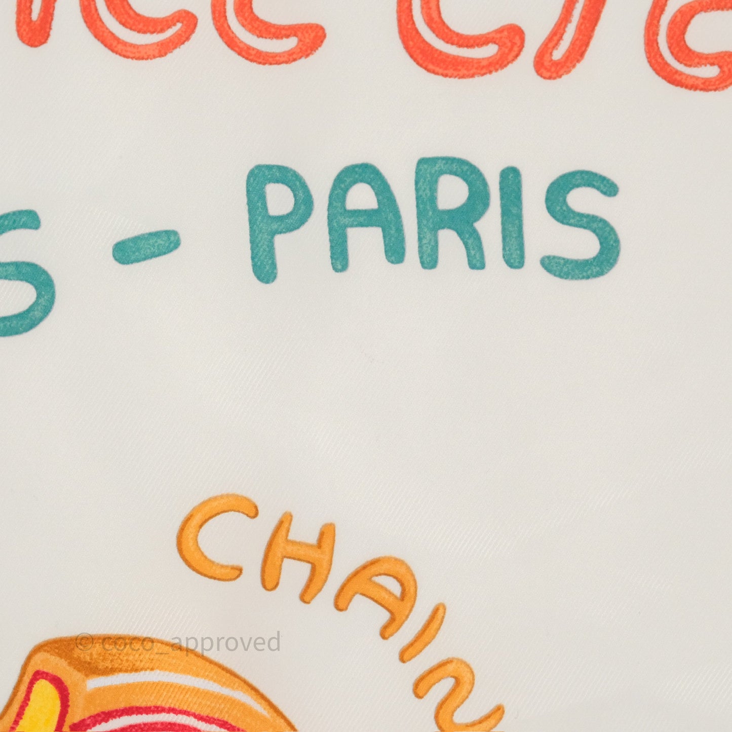 Hermès Funny Ice Cream Scarf 70