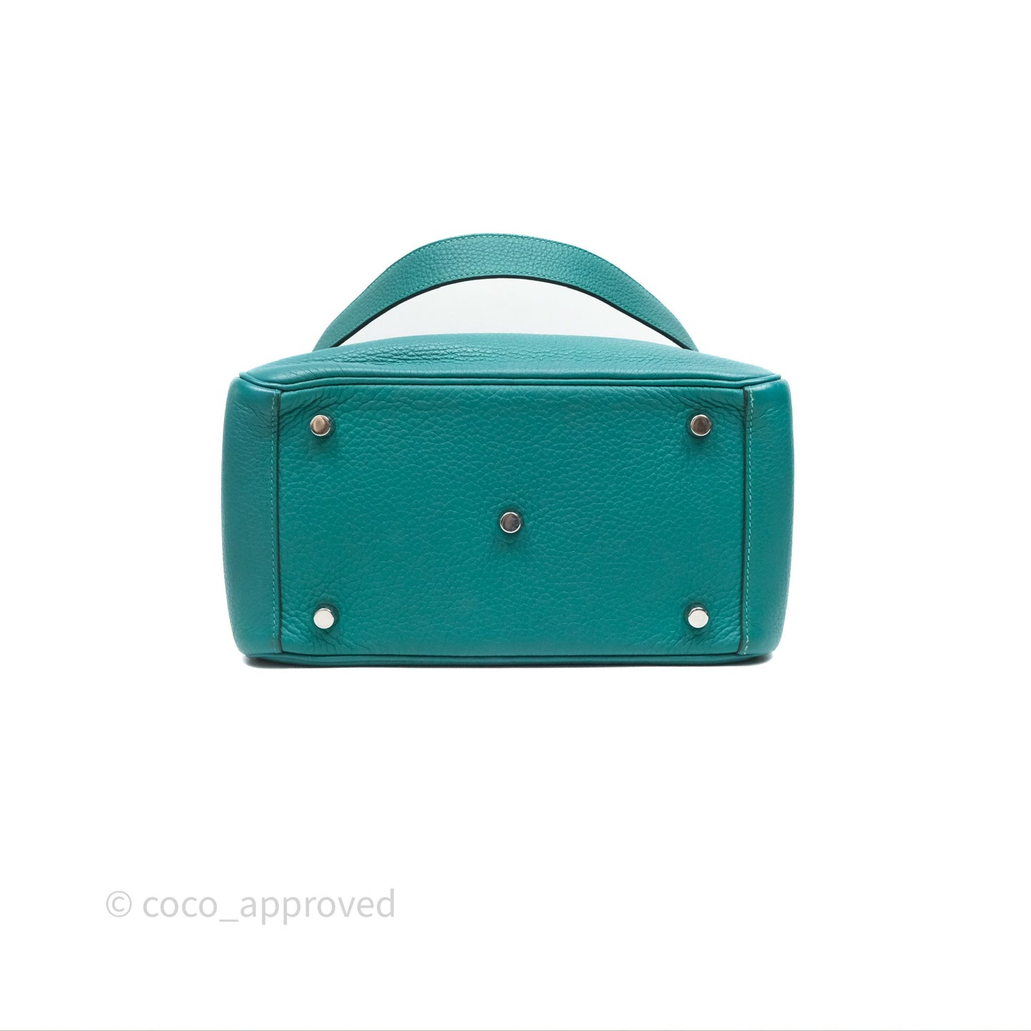 Hermès Lindy 26 Vert Verone U1 Clemence Palladium Hardware