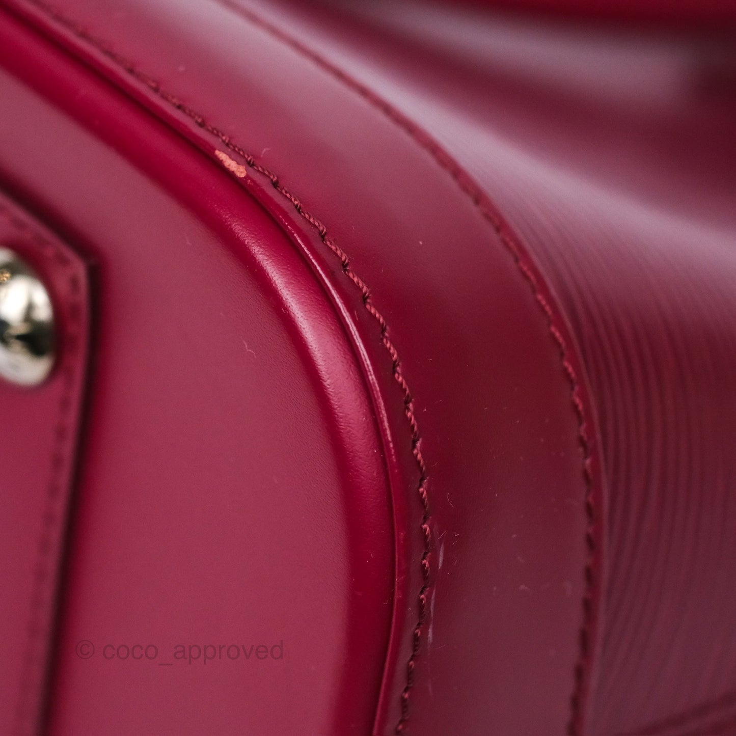 Louis Vuitton Alma PM Fuchsia Epi