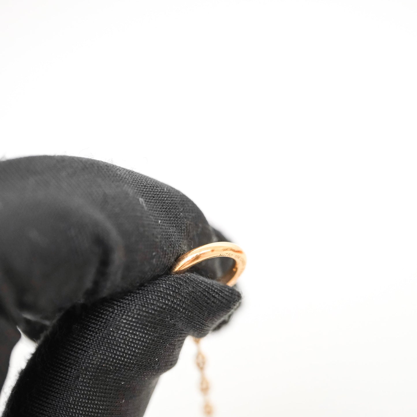 Hermes Sautoir 120cm 18K Necklace Gold Tone