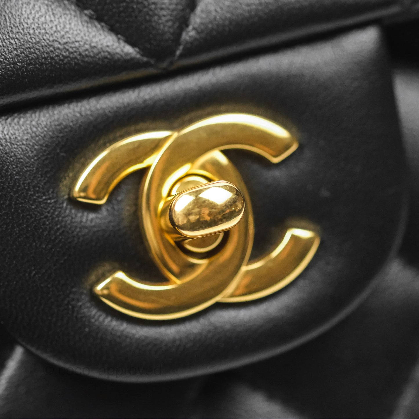 Chanel Small S/M Classic Flap Black Lambskin Gold Hardware