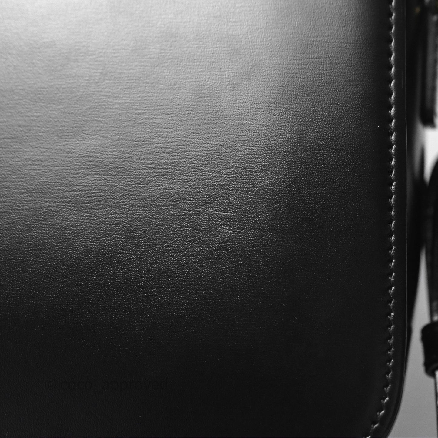 Celine Medium Triomphe Black Shiny Calfskin