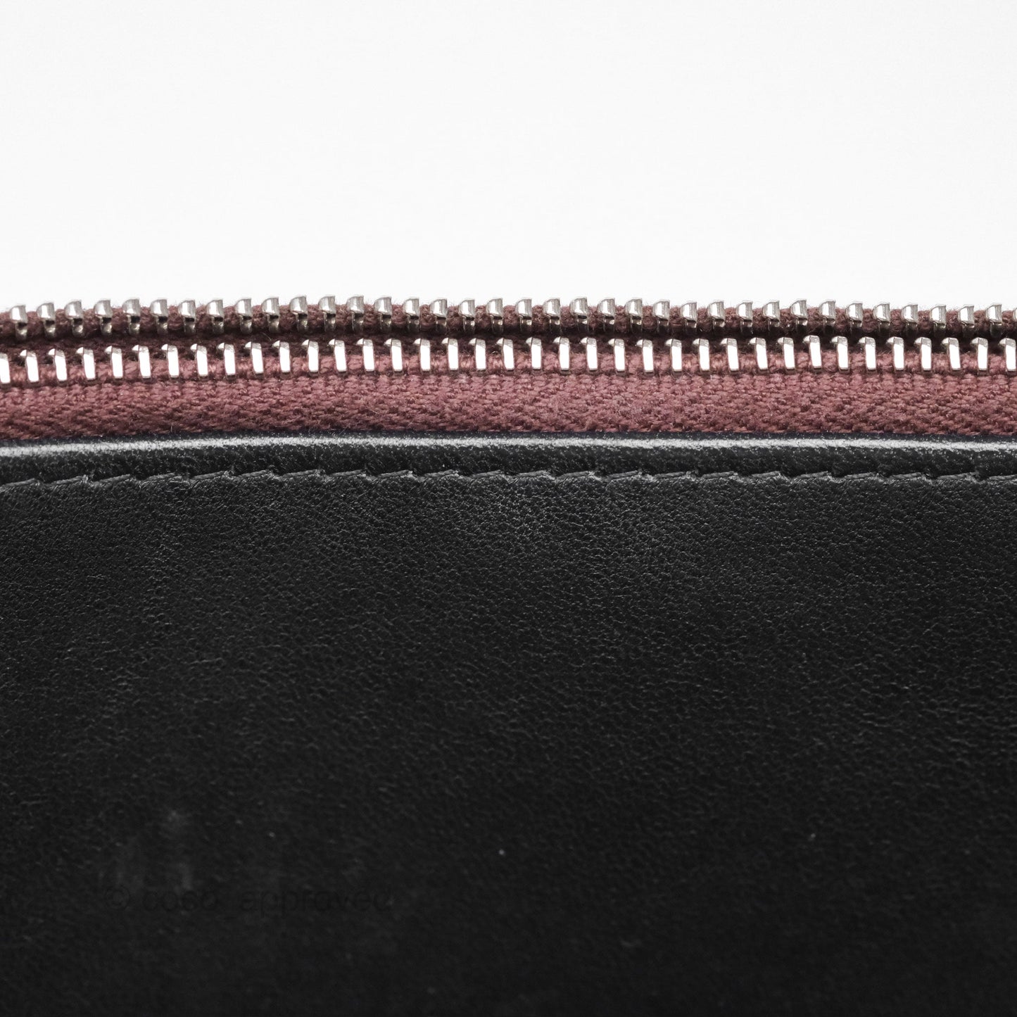 Chanel Flap O Case Clutch Black Lambskin Silver Hardware