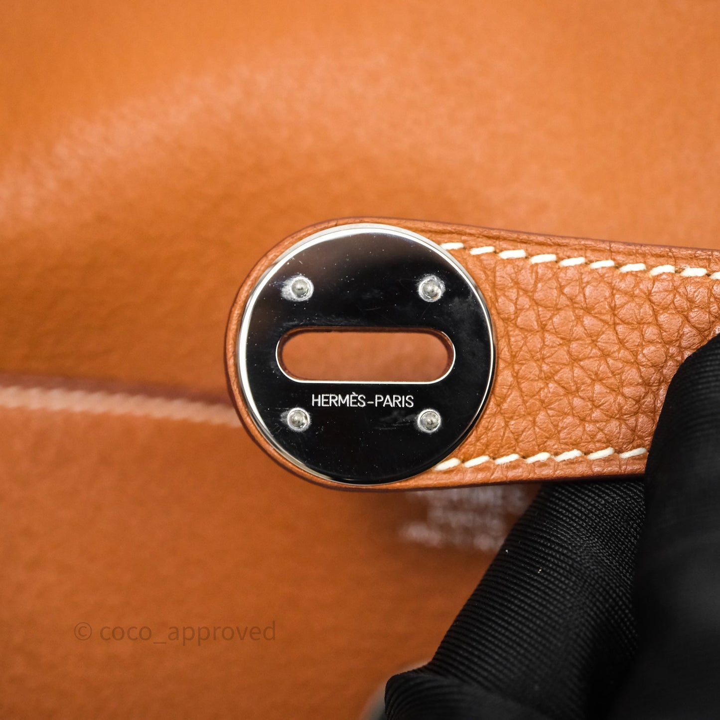 Hermès Lindy 34 Gold 37 Clemence Palladium Hardware