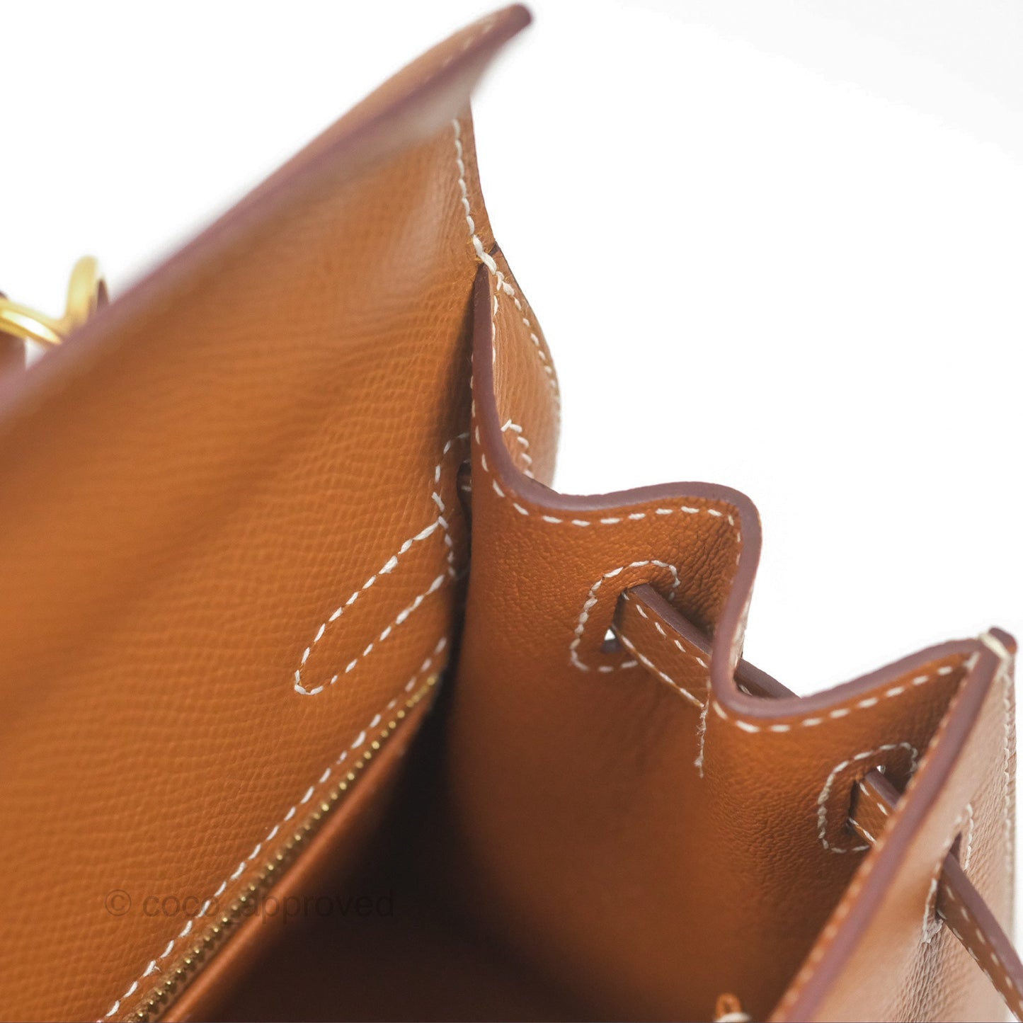 Hermès Kelly 25 Sellier Gold 37 Epsom Gold Hardware