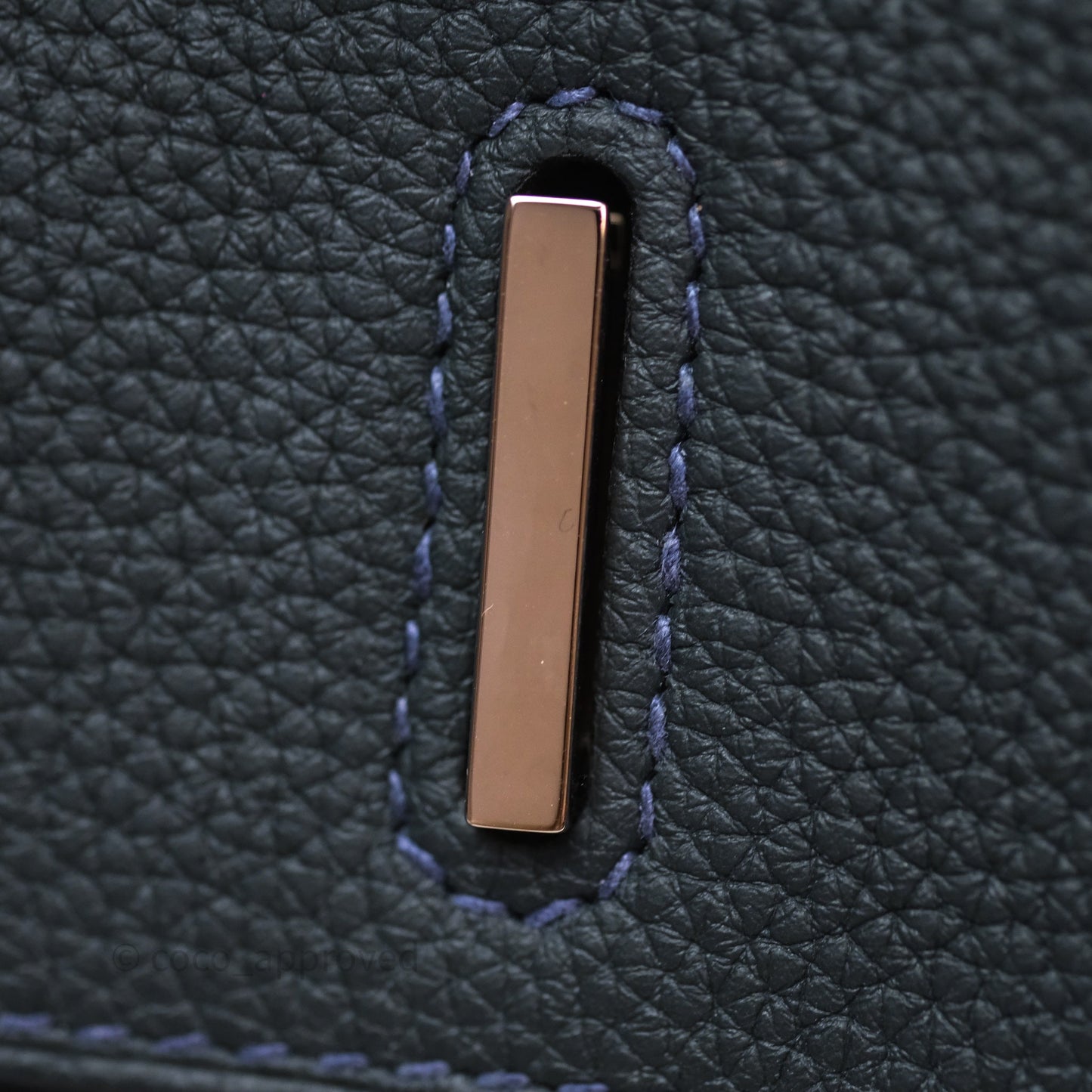 Hermès Birkin 30 Vert Rousseau V0 Togo Palladium Hardware