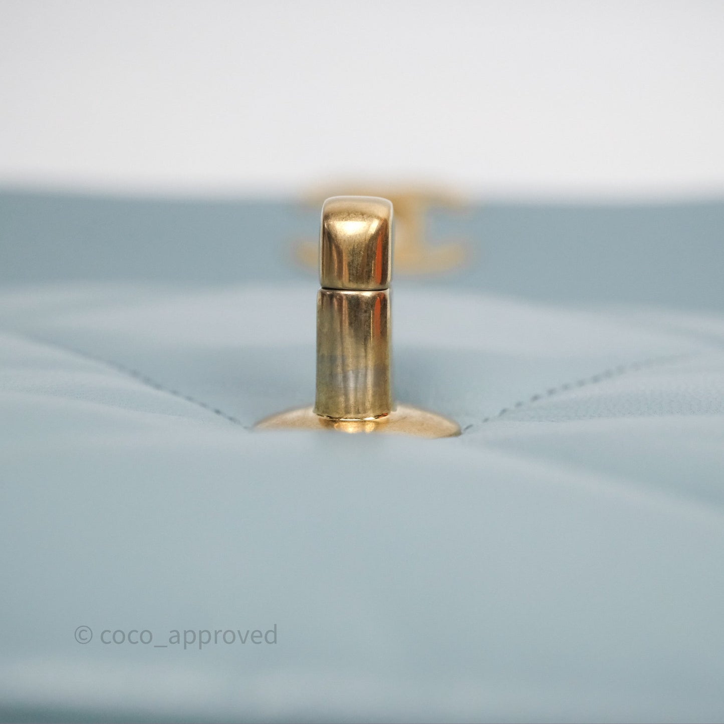 Chanel 19 Small Blue Mixed Hardware