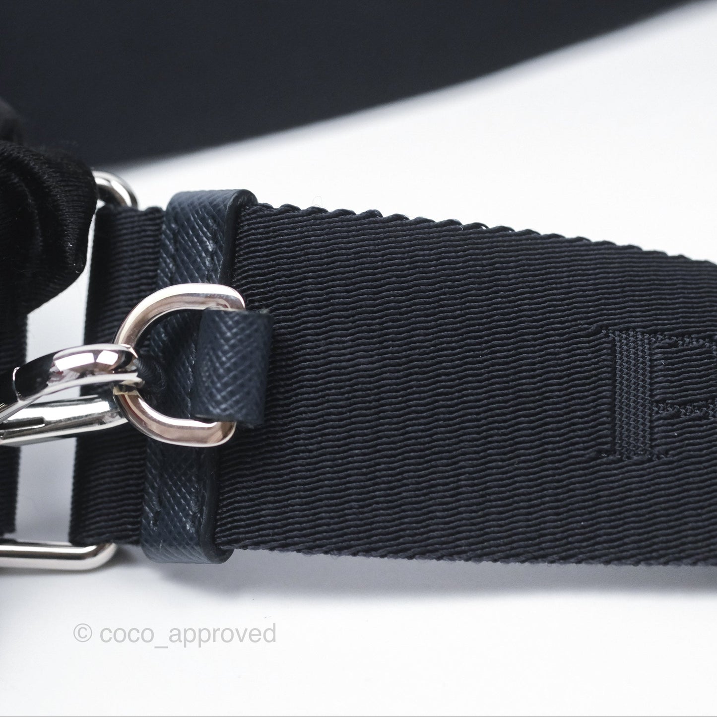 Prada Nylon Re-Edition 2005 Shoulder Bag Navy Blue Silver Hardware