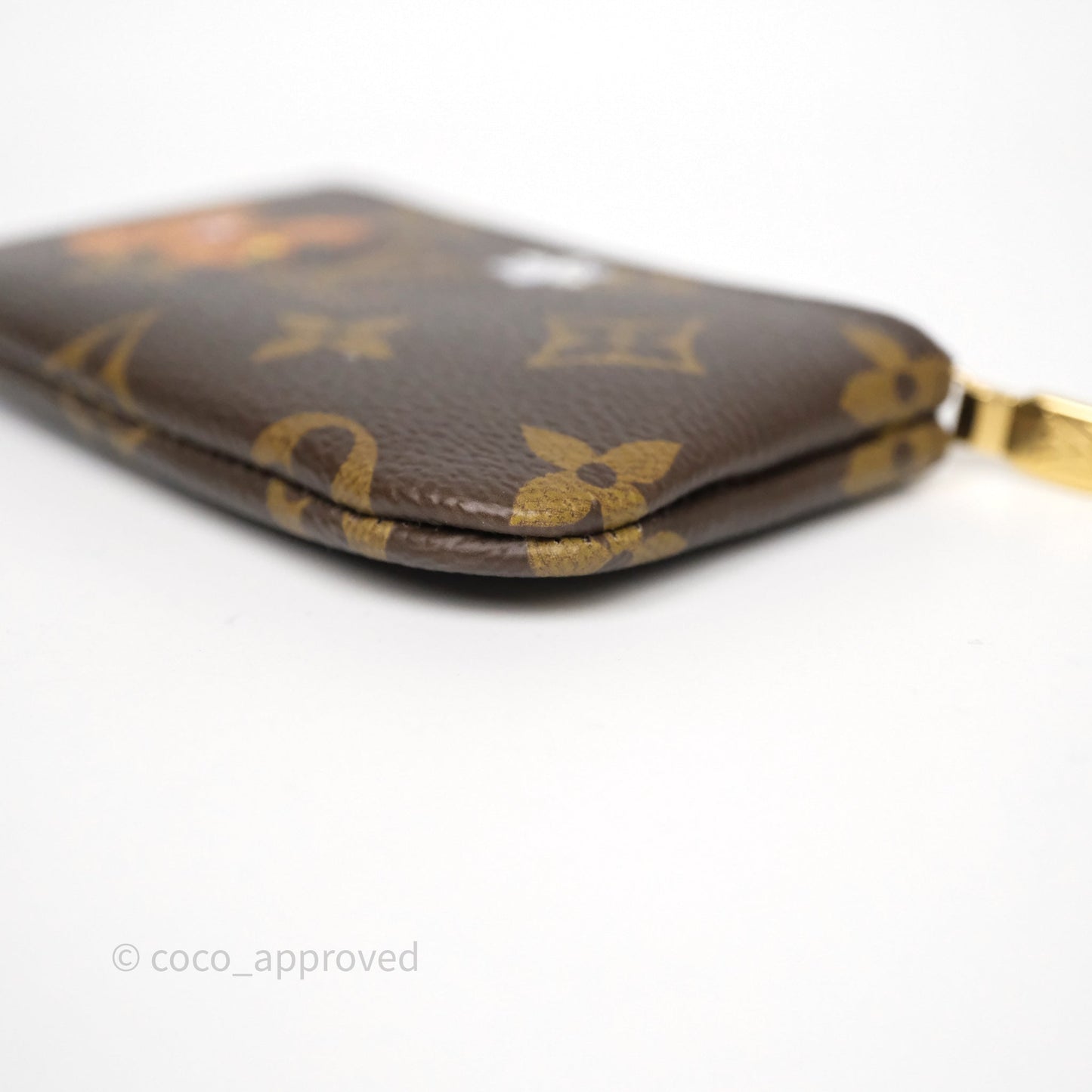 Louis Vuitton Vivienne Wintery Travel Collection Key Pouch Monogram Canvas