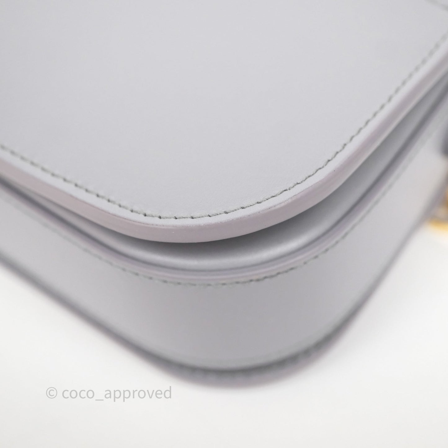 Dior 30 Montaigne Avenue Bag Grey Box Calfskin