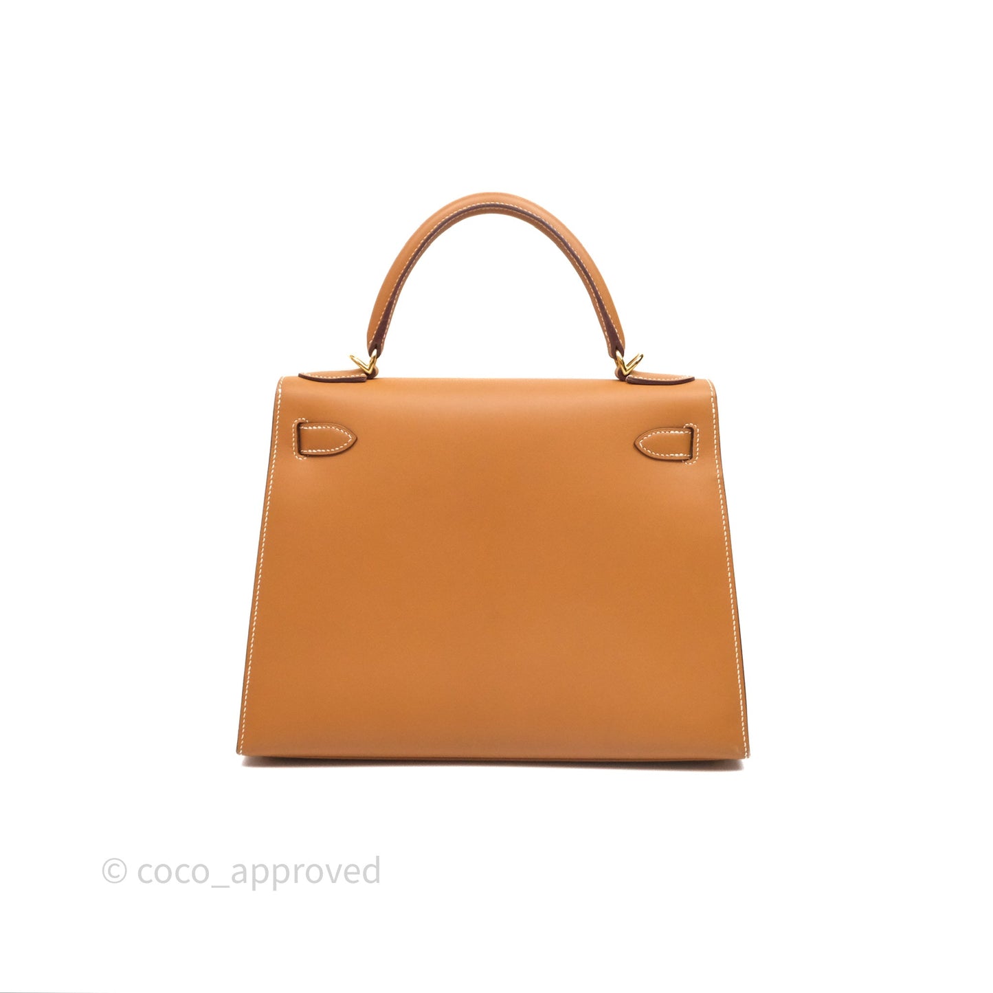 Hermès Kelly II 28 Sellier Gold 37 Chamonix Leather Gold Hardware