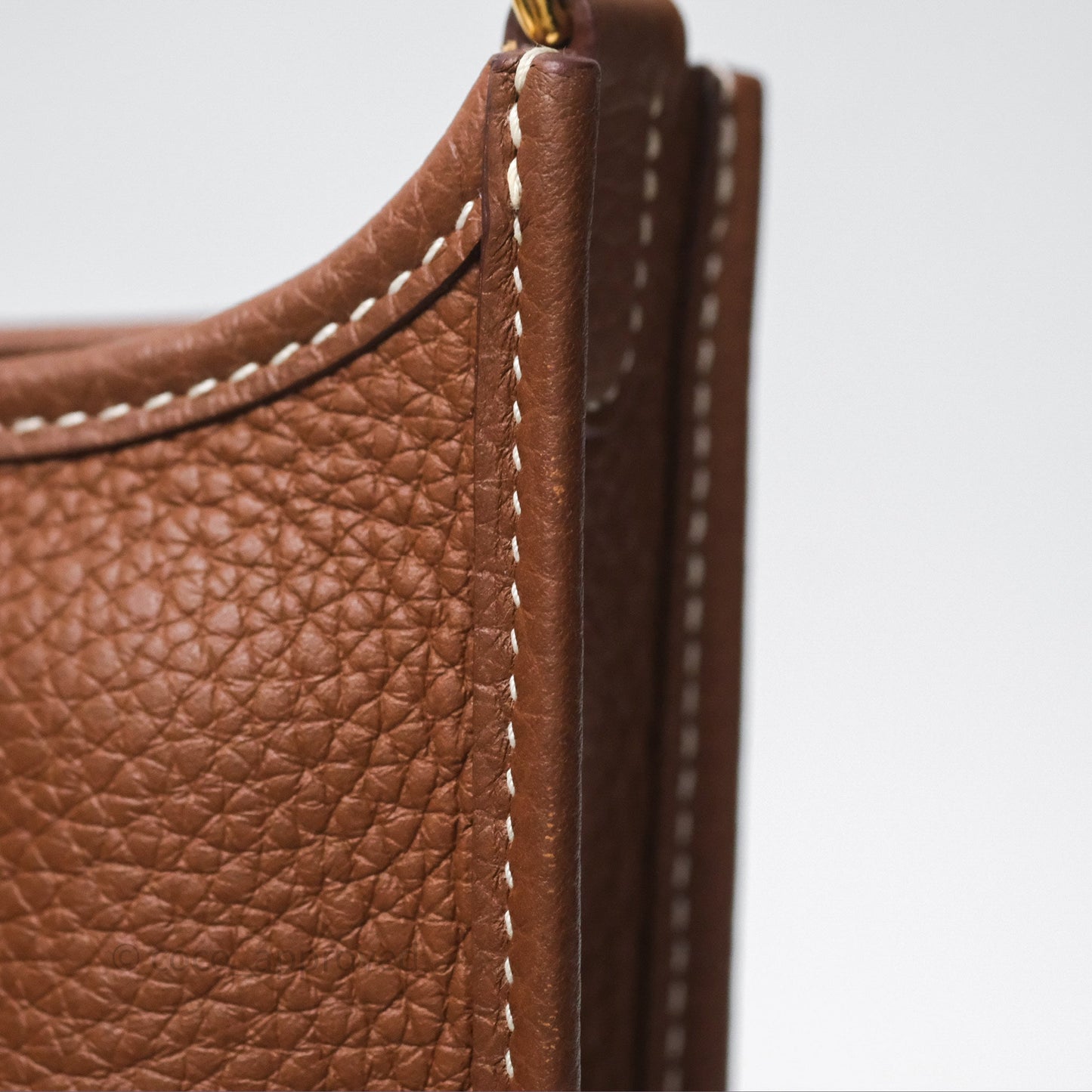 Hermès Mini Evelyne 16 Amazone Gold 37 Clemence Gold Hardware