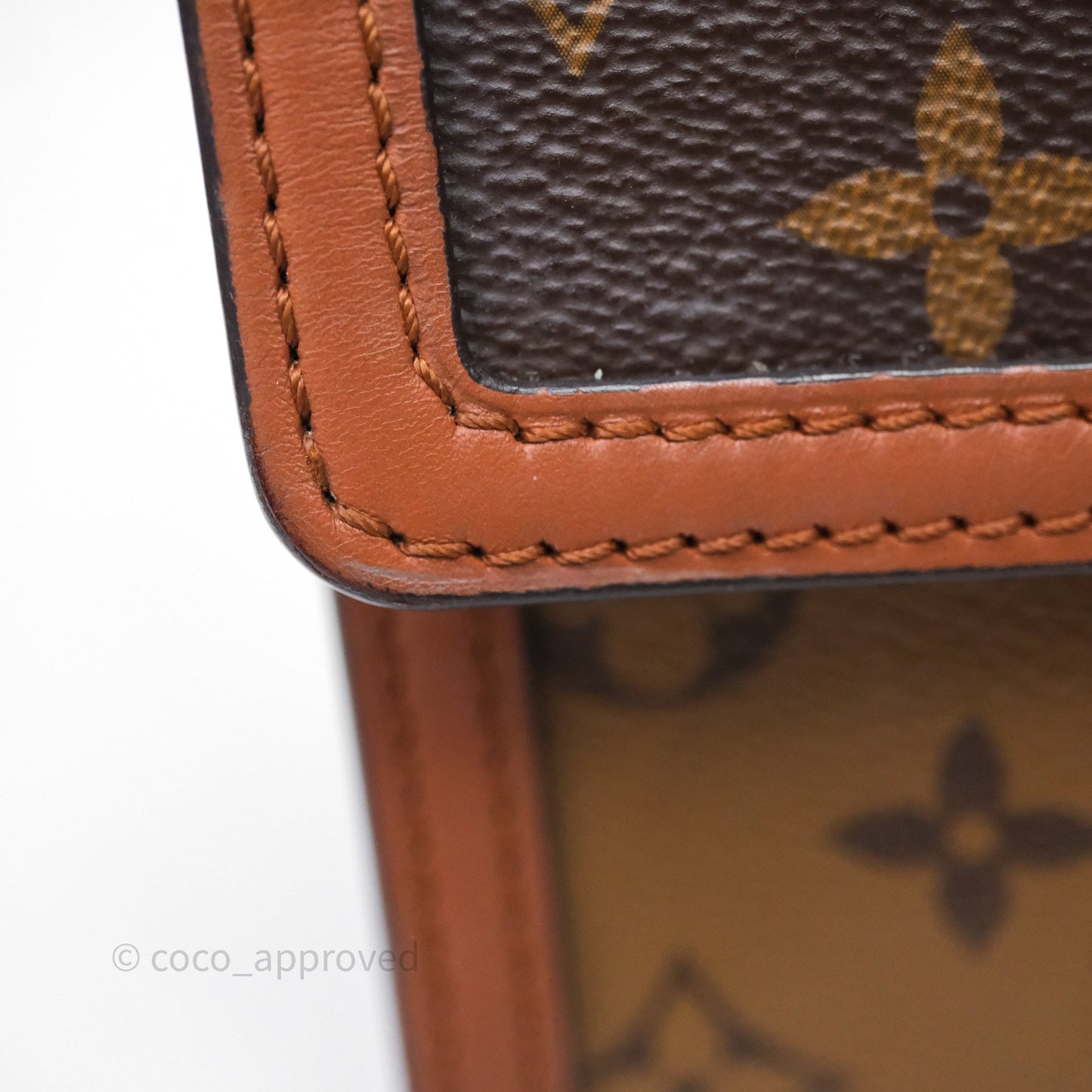 Louis Vuitton Mini Dauphine Monogram Tan Calfskin