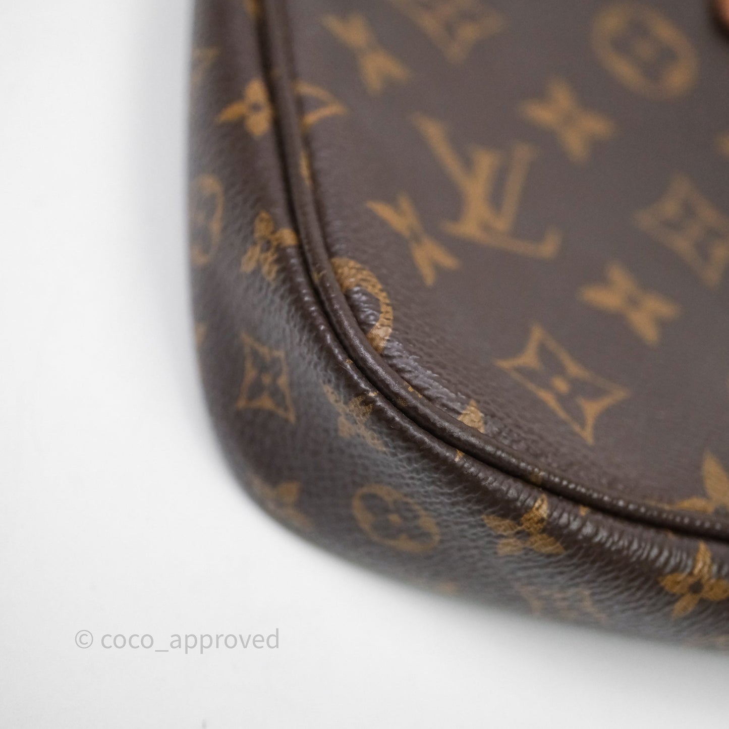 Louis Vuitton Multi Pochette Accessories Khaki Monogram Canvas