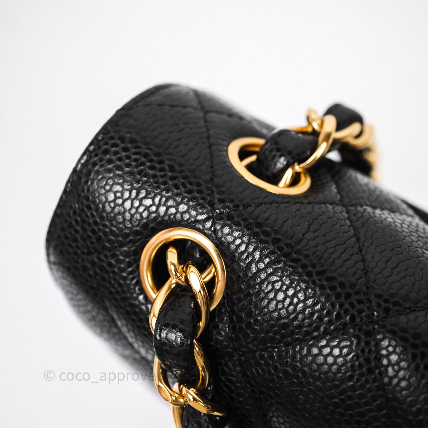 Chanel Jumbo Double Flap Black Caviar Gold Hardware⁣⁣