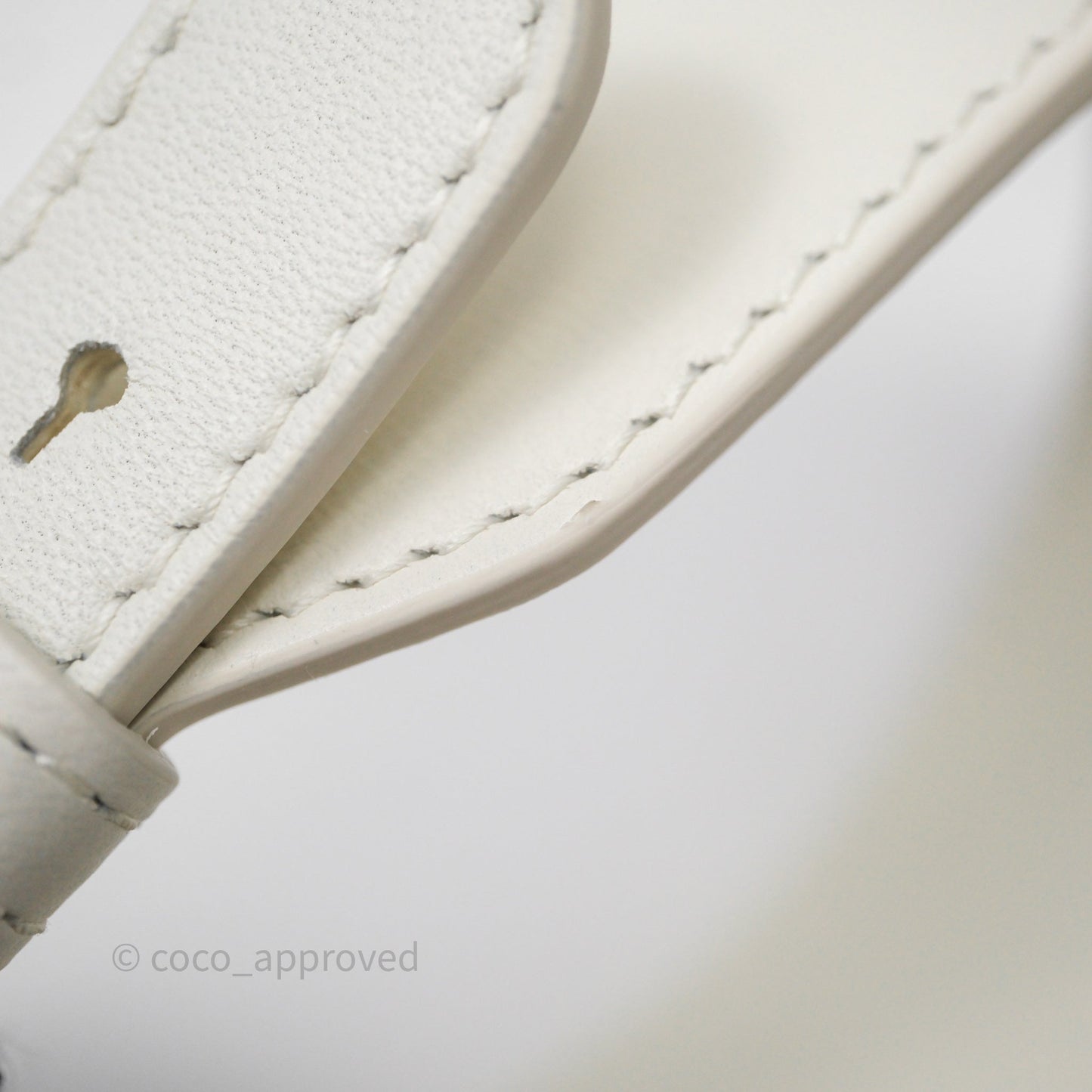 Christian Dior Small My ABCDior Lady Dior Bag White Cannage Lambskin Gold Hardware