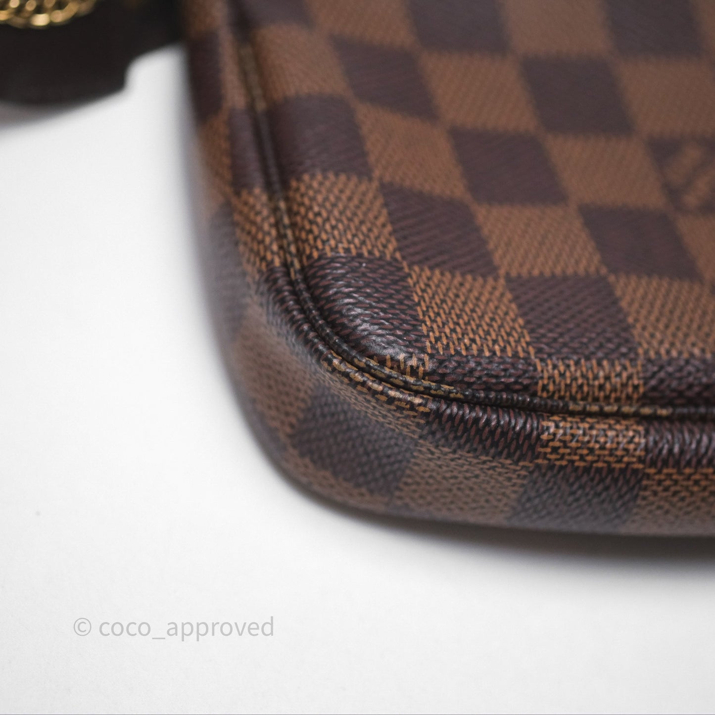 Louis Vuitton Damier Ebene Mini Pochette Accessories