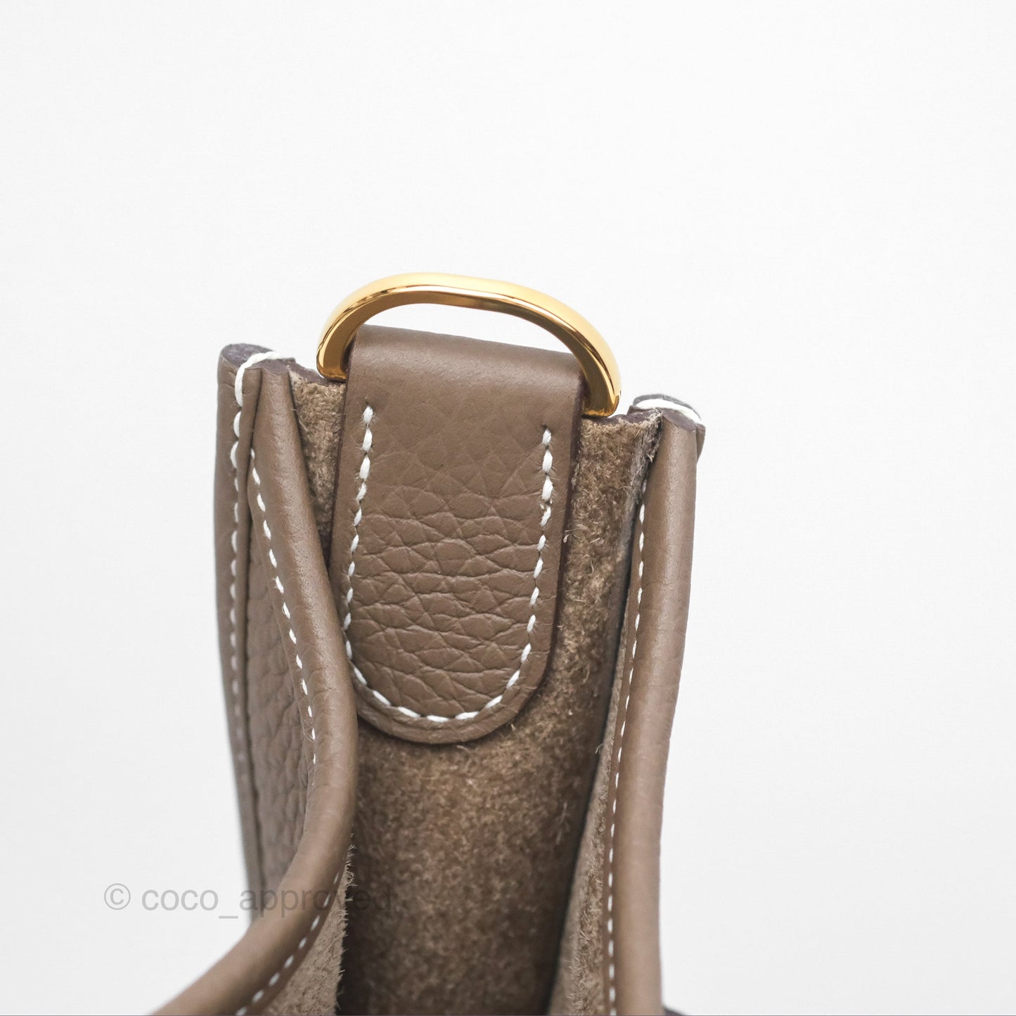 Hermes Evelyne III 29 Etoupe 18 Clemence Gold Hardware