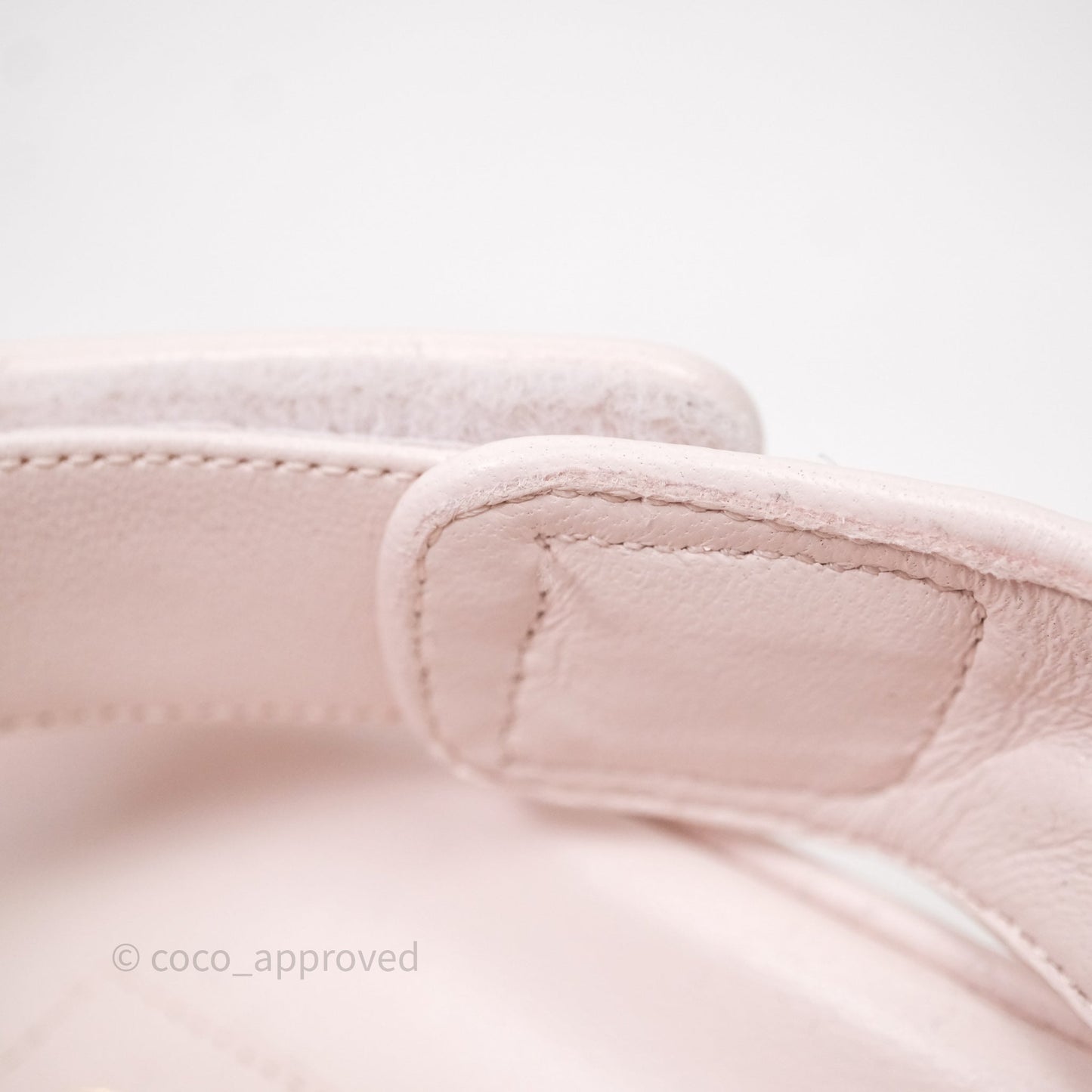 Chanel Dad Sandals Medallion Light Pink Size 39