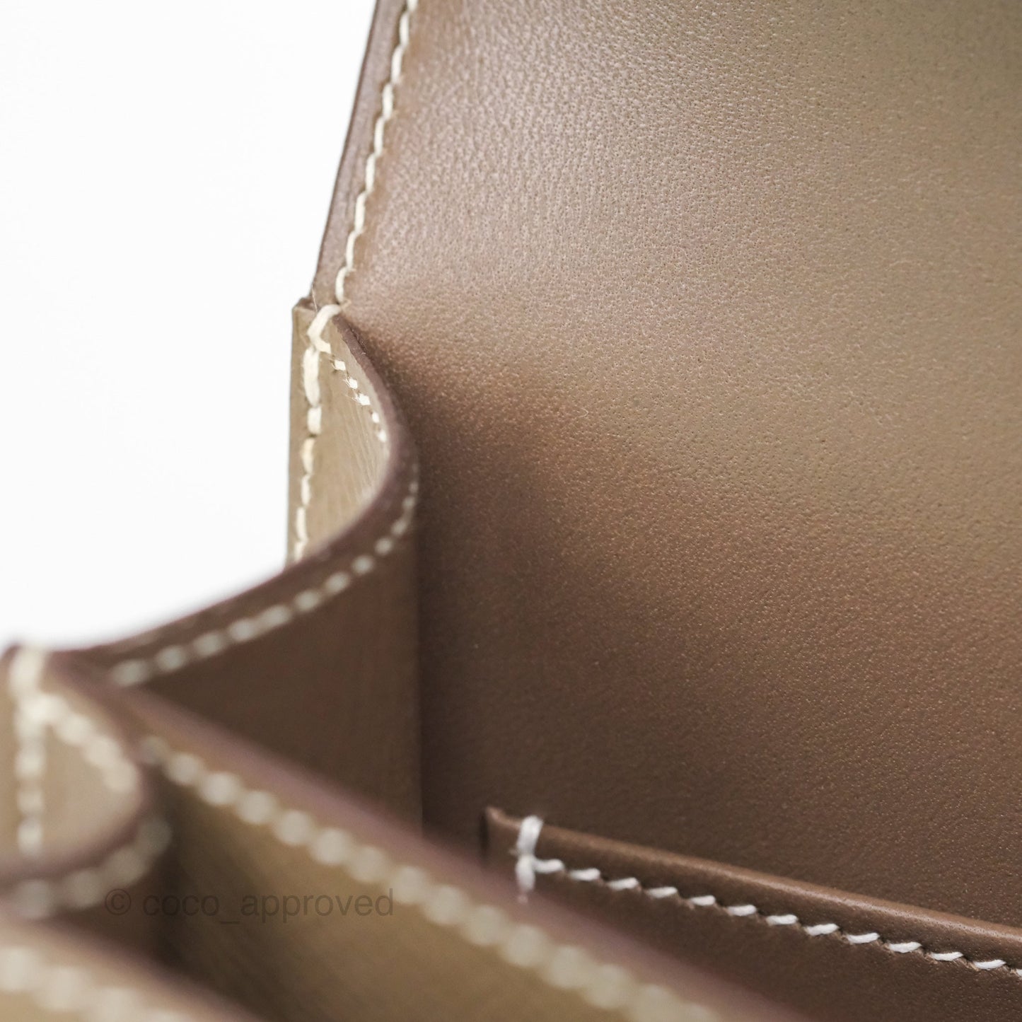 Hermès Constance Mini 18cm Mirror Etoupe Epsom Gold Hardware