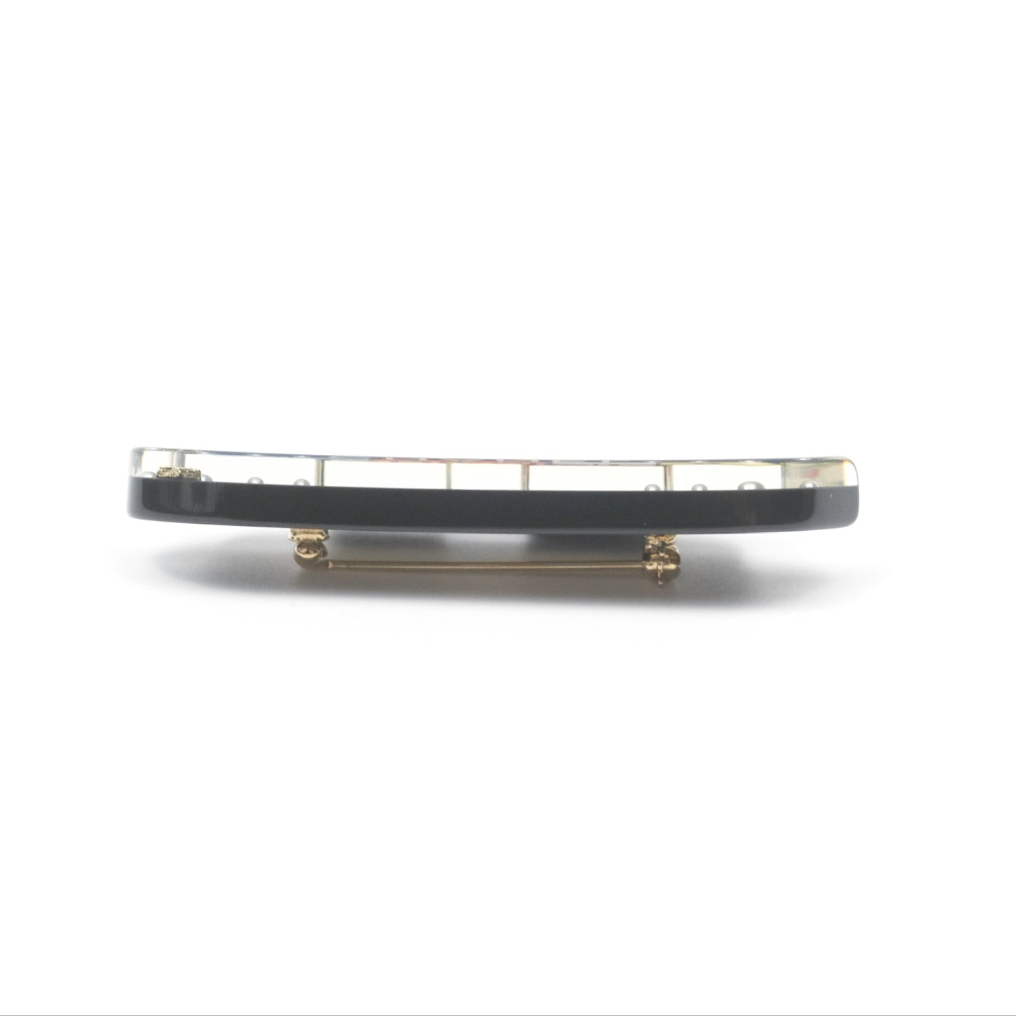 Chanel Resin CC Cruise Ship Brooch 18A