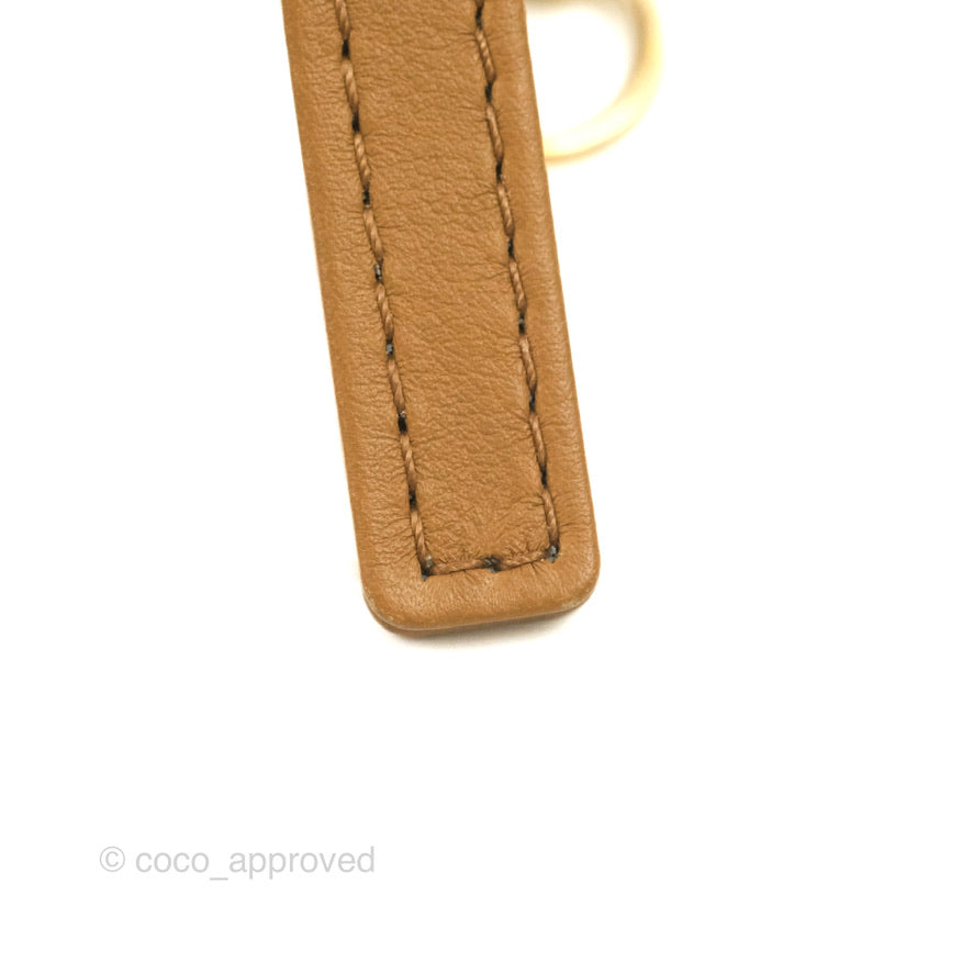 Chanel Flap Waist Bag with Leather & Tweed Coin Purses Dark Beige Calfskin