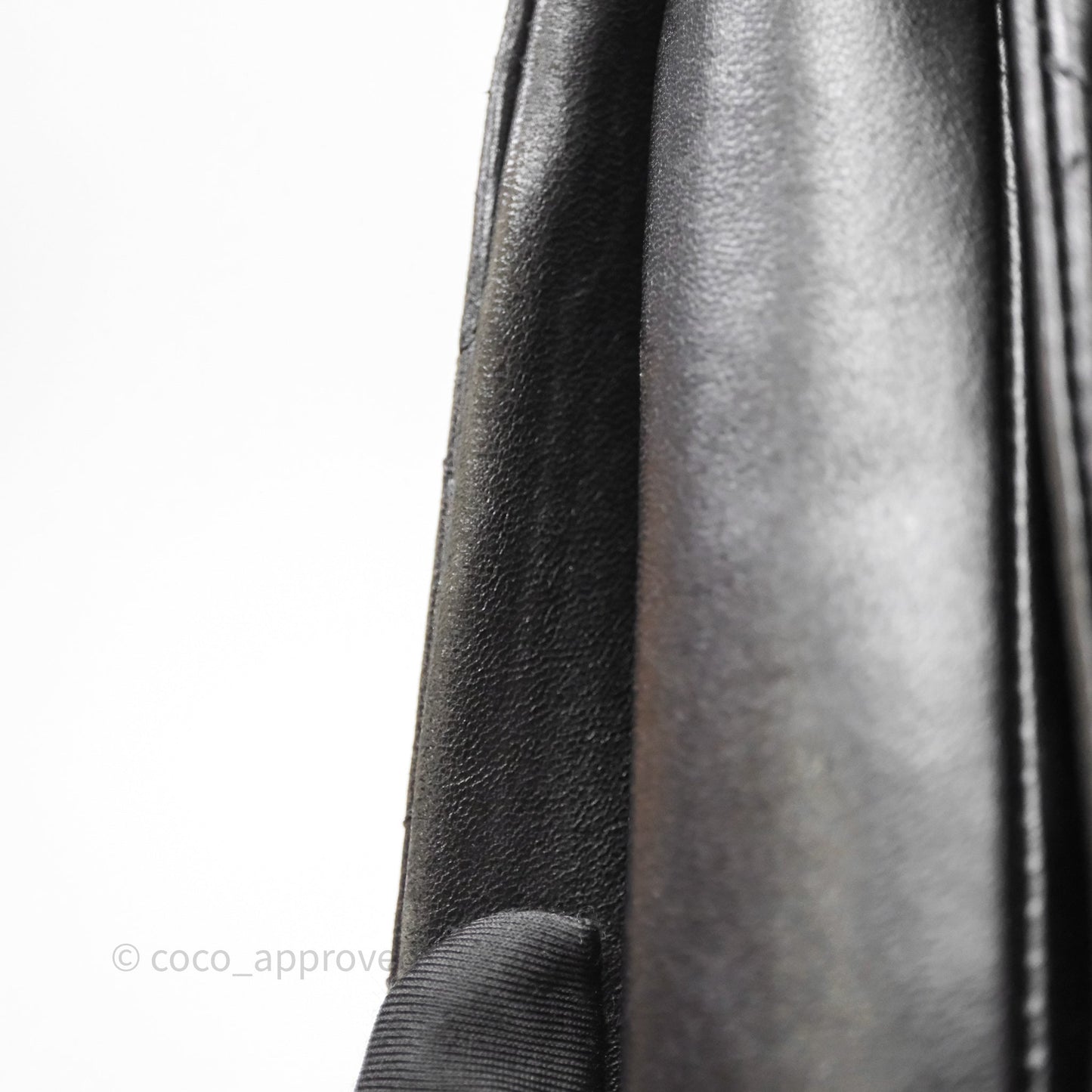 Chanel Quilted Flap Bag Black Calfskin Aged Gold Hardware