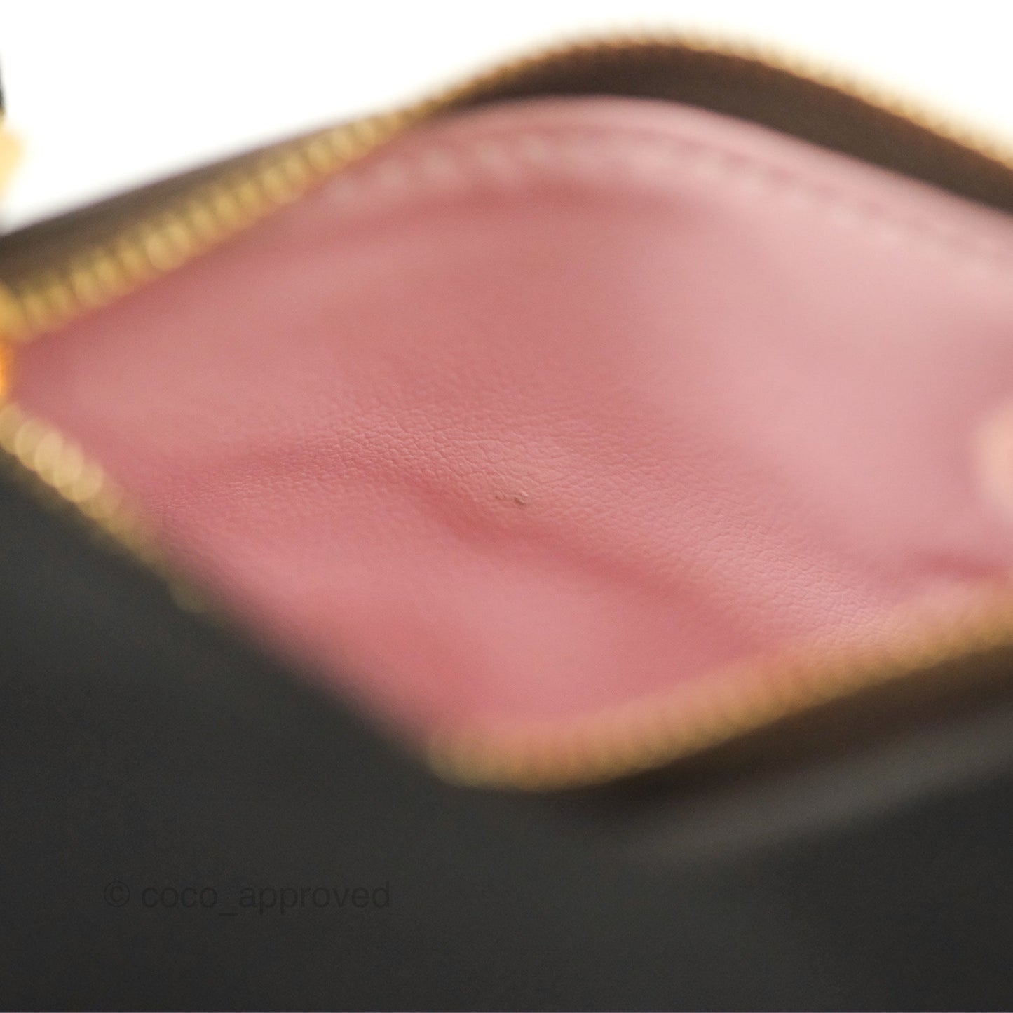 Louis Vuitton Zoé Wallet Rose Monogram Canvas