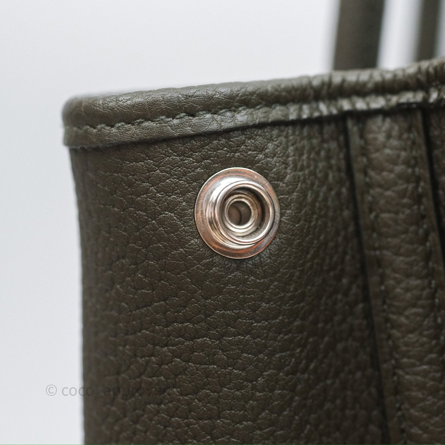 Hermès Garden Party 30 Vert Bronze 60 Negonda