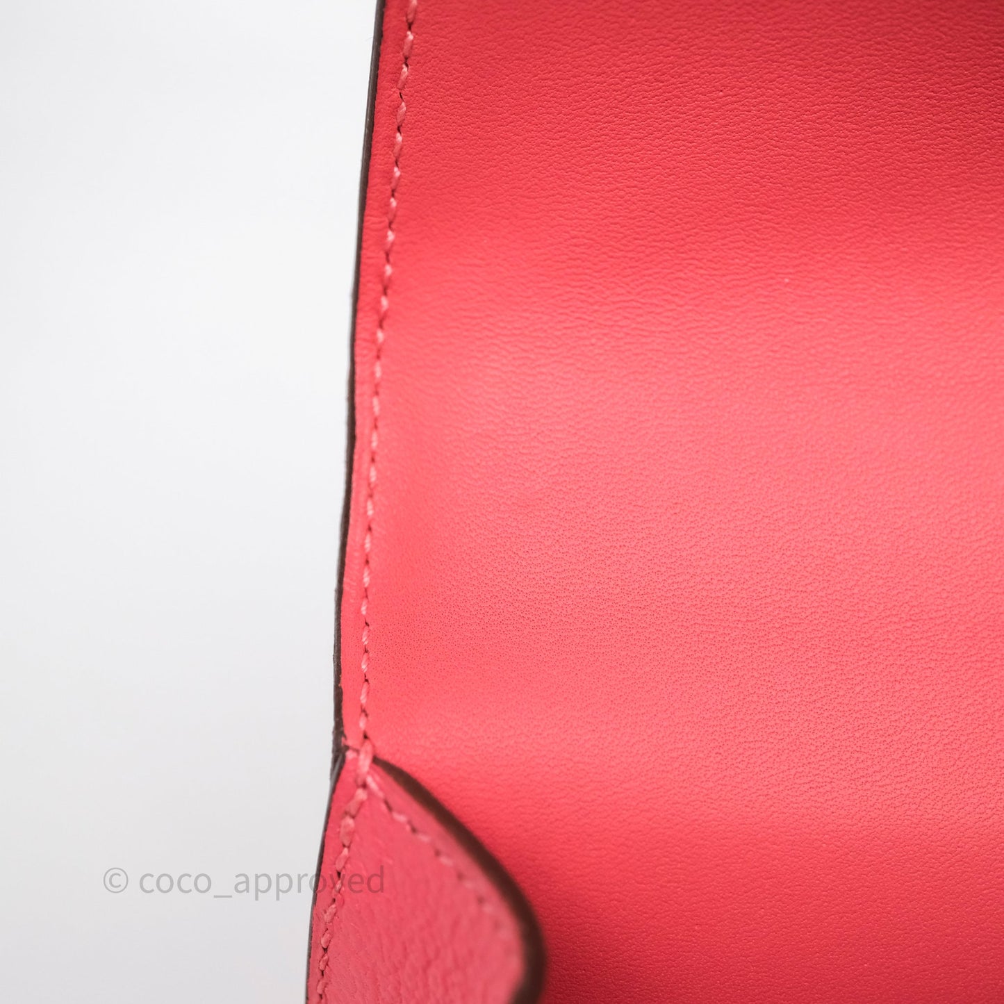 Hermès Mini Verrou Chaine Bag Rose Lipstick U5 Chevre Mysore Palladium Hardware