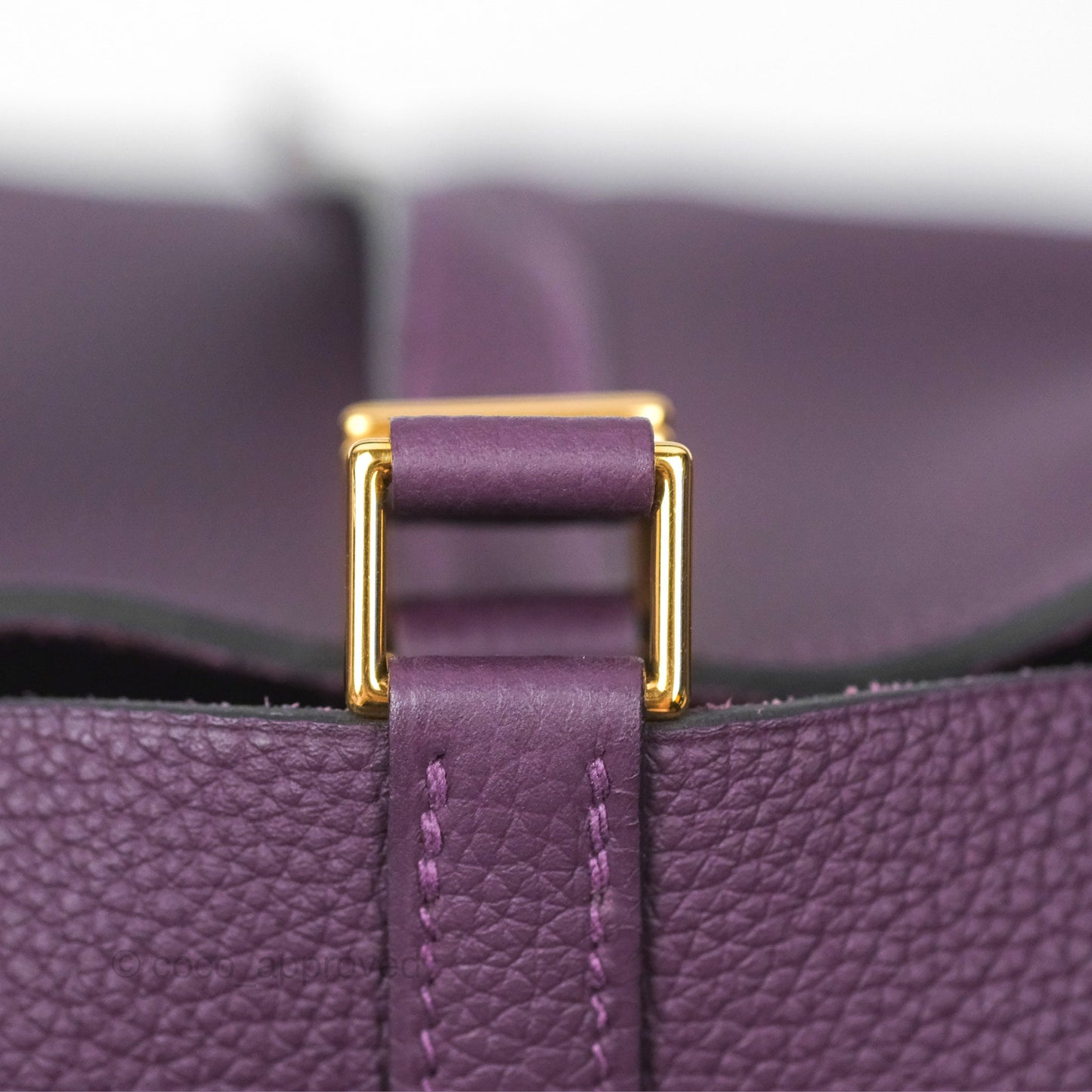 Hermès Picotin 22 Lock Cassis Taurillon Maurice Gold Hardware