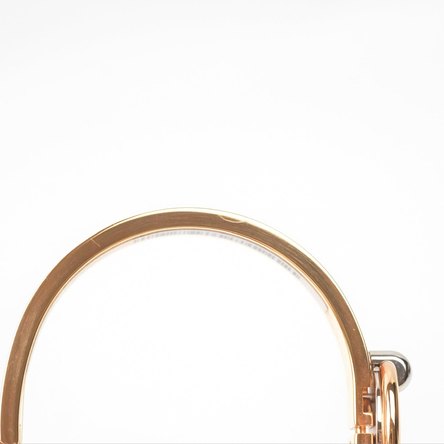 Hermès Mini Clic Chaine D'ancre Farandole Bracelet Pastel Acidulé Rose Gold Hardware