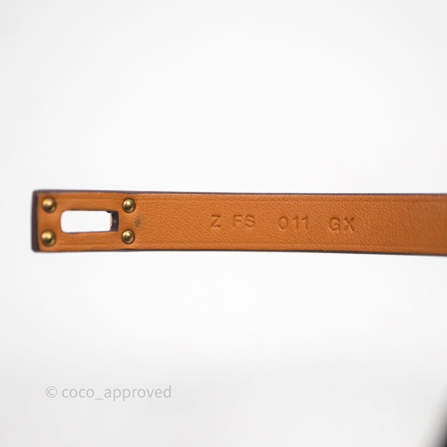 Hermès Kelly Double Tour Bracelet Blue Brume Swift Rose Gold Hardware