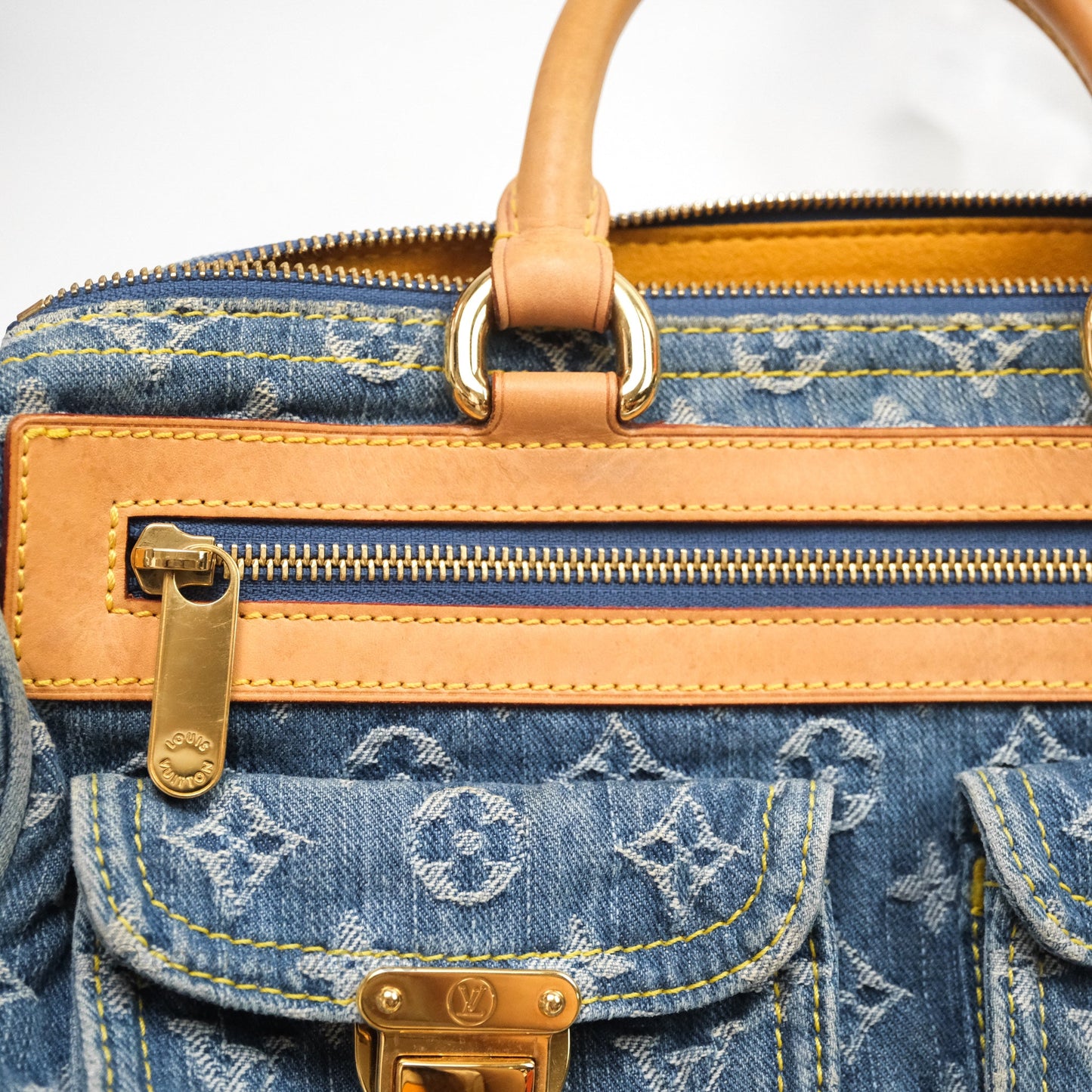 Louis Vuitton Vintage Speedy Denim Monogram