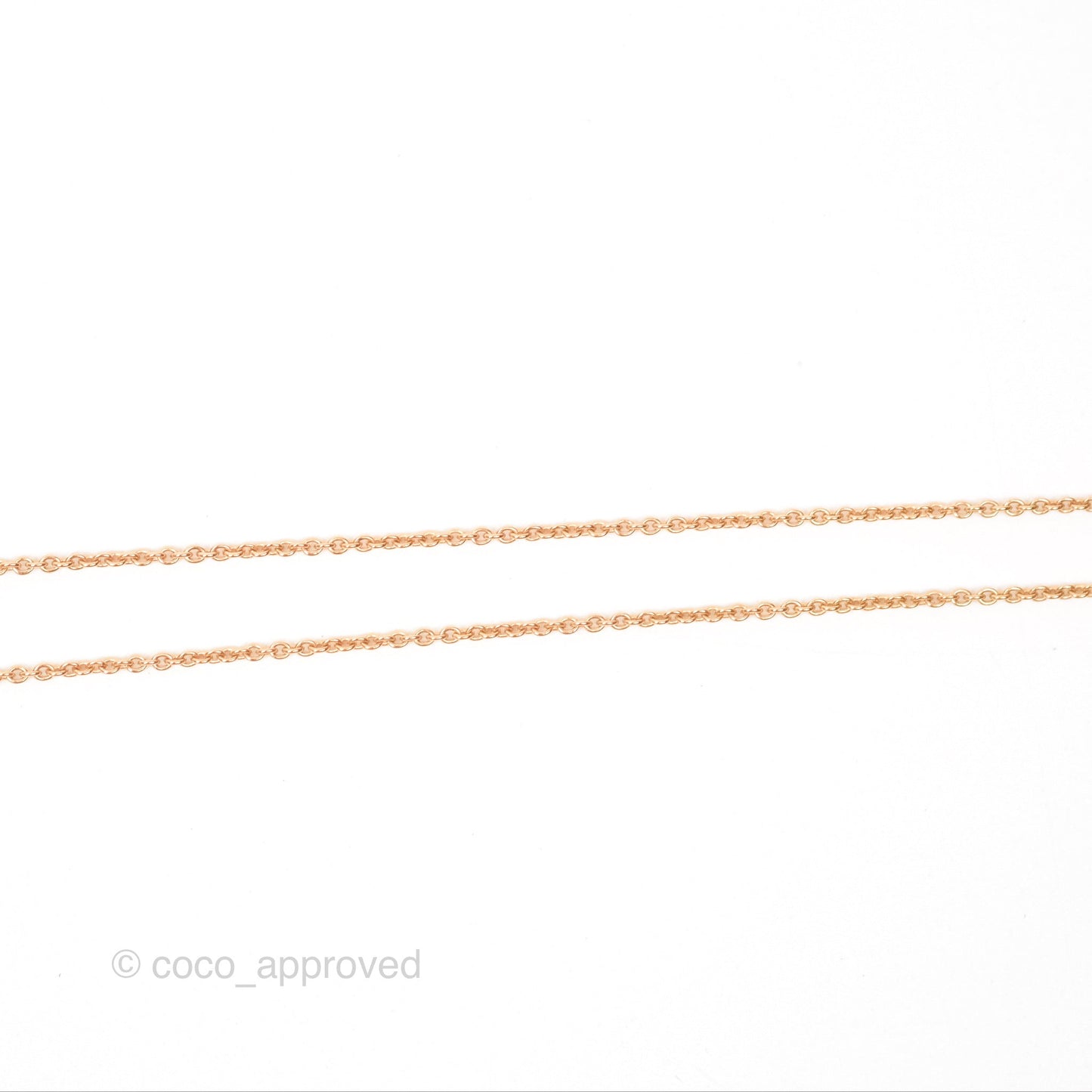 Hermès Finesse Necklace Rose Gold