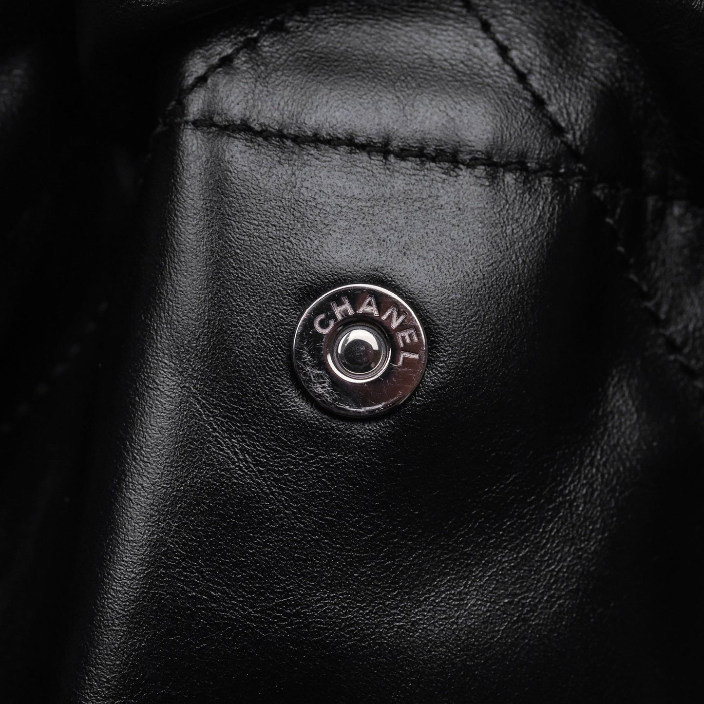 Chanel 22 Small Quilted So Black Shiny Crumpled Calfskin