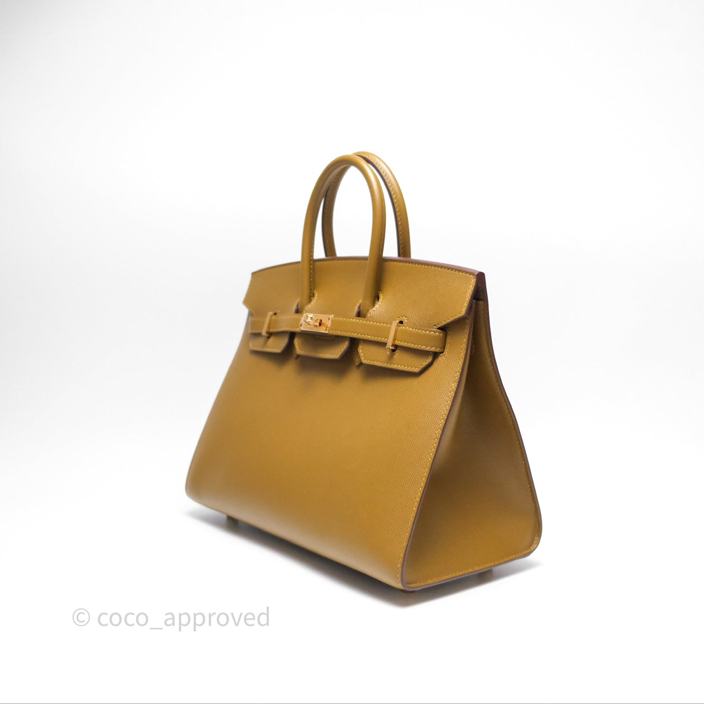 Hermès Birkin 25 Sellier Bronze Dore U8 Madame Gold Hardware