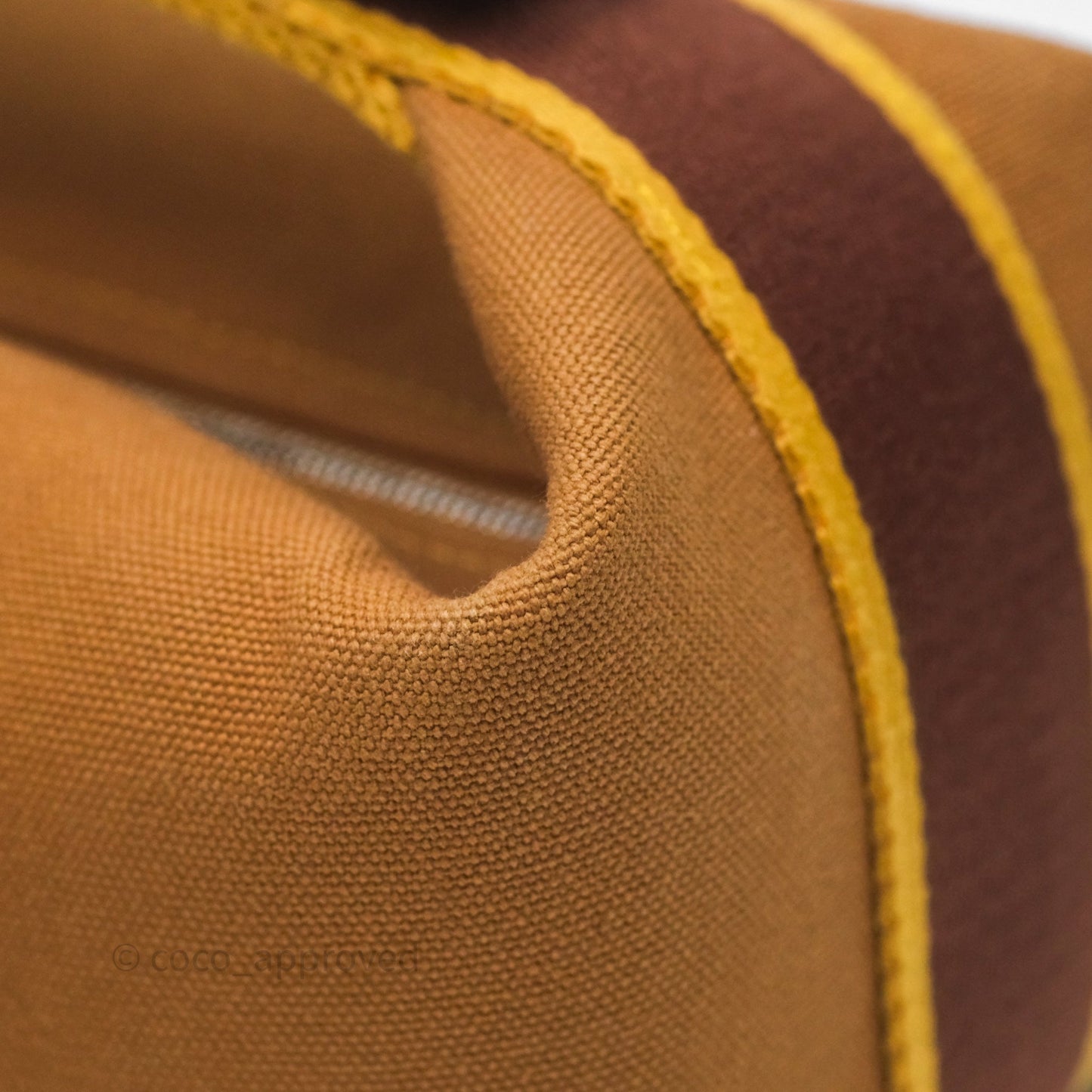 Hermès Small Bride-A-Brac Ocre Canvas
