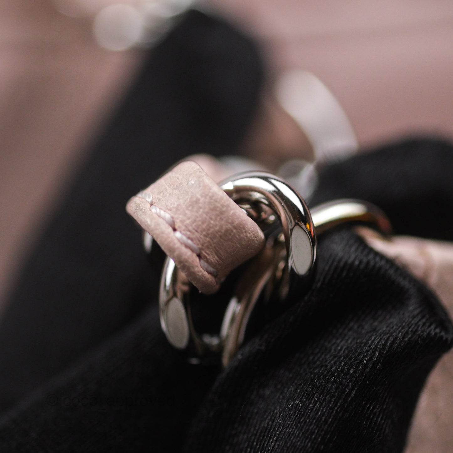 Chanel GST Pink Caviar Silver Hardware