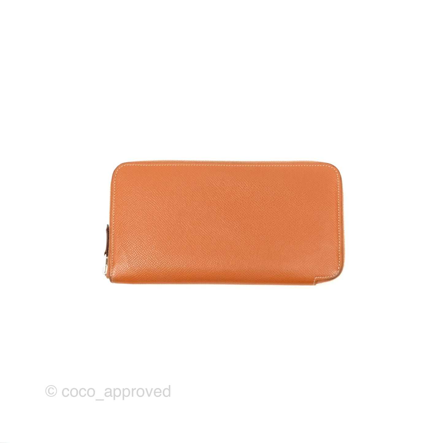 Hermès Silk In Classique Long Wallet Gold Epsom