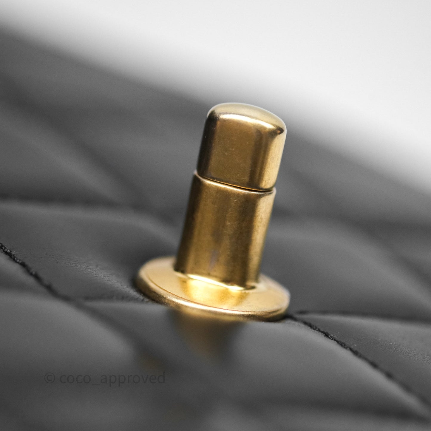 Chanel Quilted Mini Perfect Fit Adjustable Black Calfskin Gold Hardware