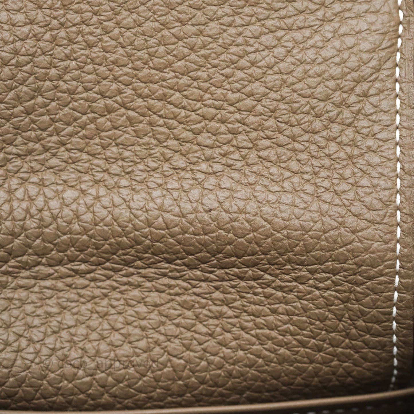 Hermès Mini Lindy 20 Etoupe 18 Clemence Palladium Hardware
