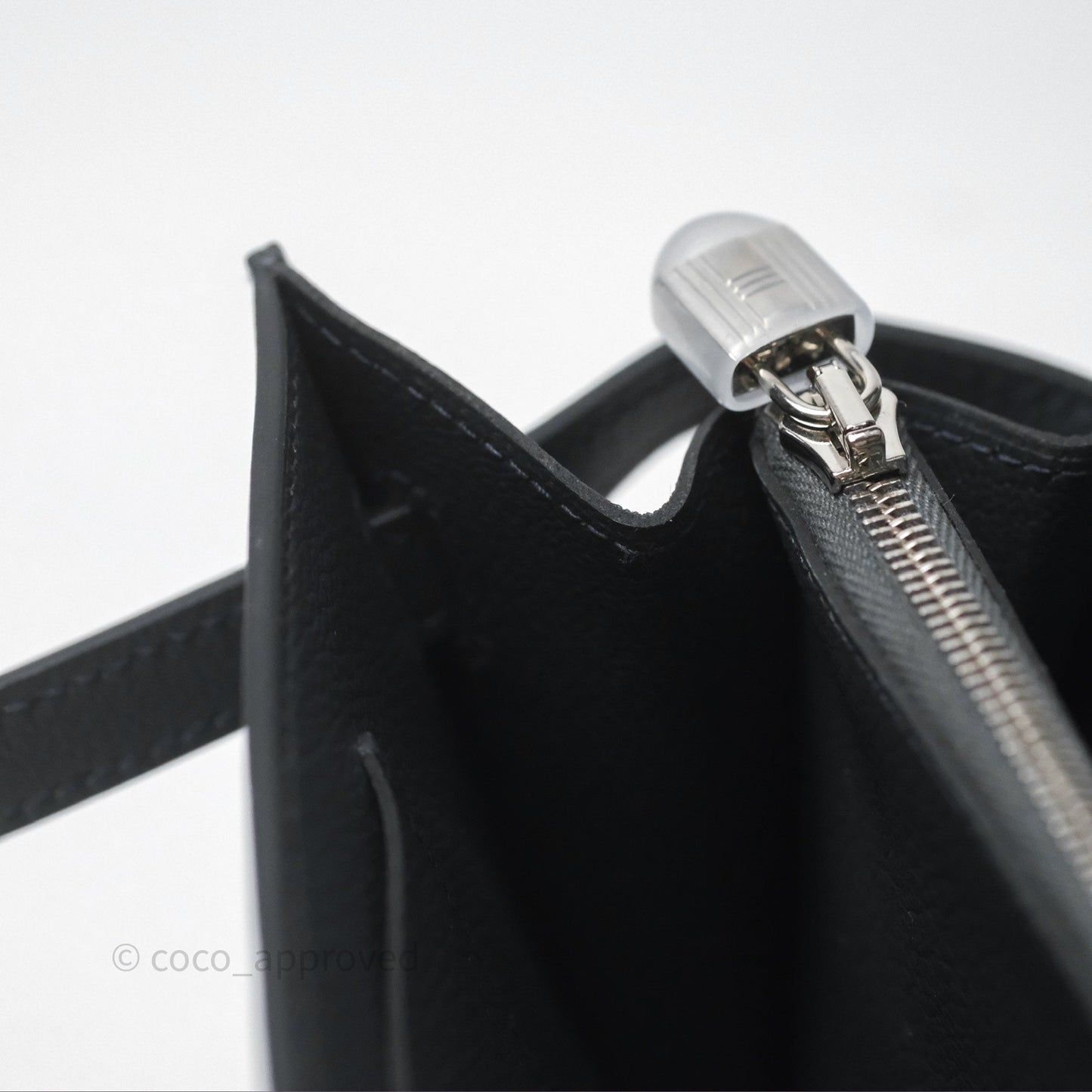 Hermès Kelly To Go Wallet Gris Misty H0 Evercolor Palladium Hardware