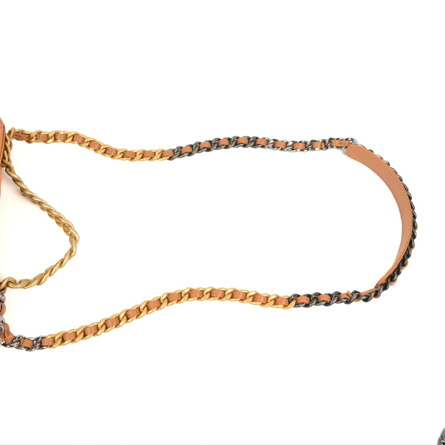 Chanel 19 Small Caramel Brown Mixed Hardware 21A
