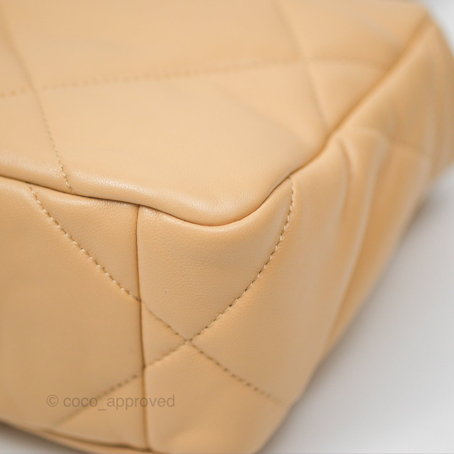 Chanel 19 Small Beige Mixed Hardware 22C